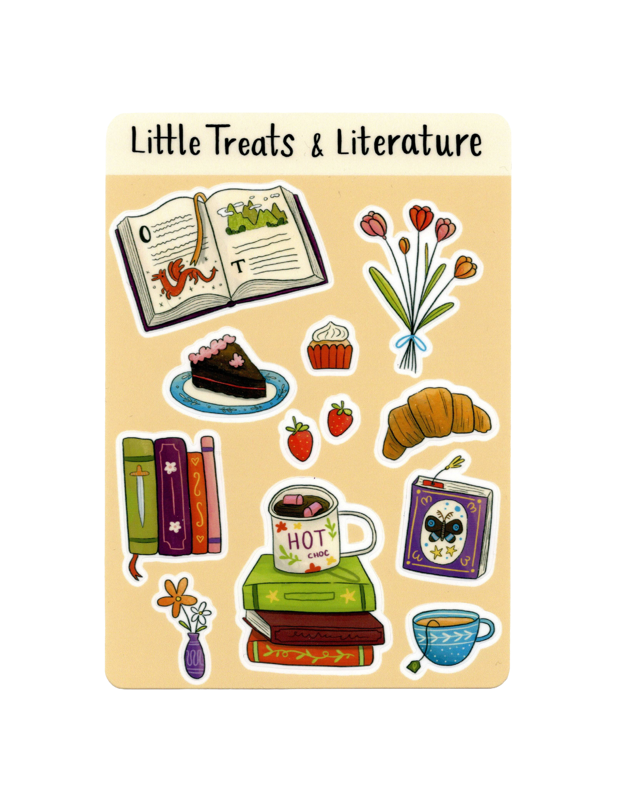 Little Treats & Literature Sticker Sheet