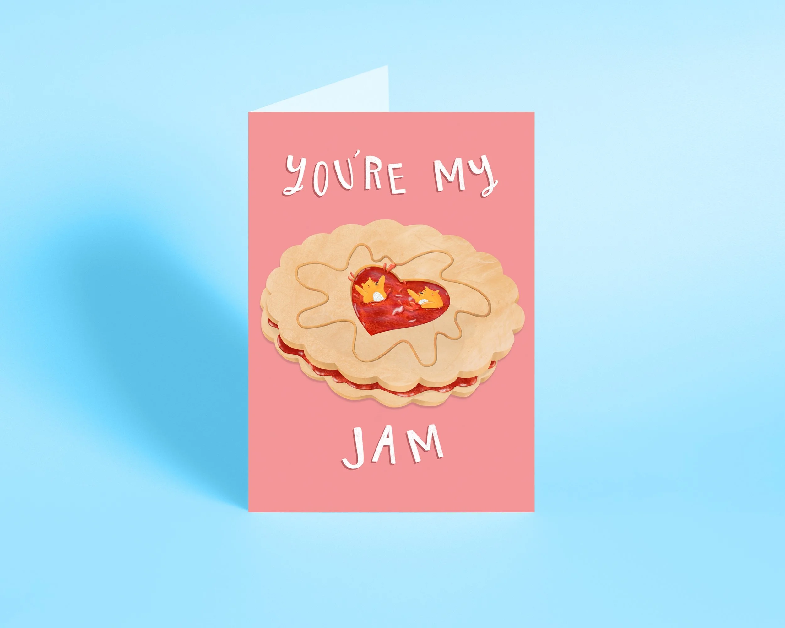 You're My Jam, Greetings Card