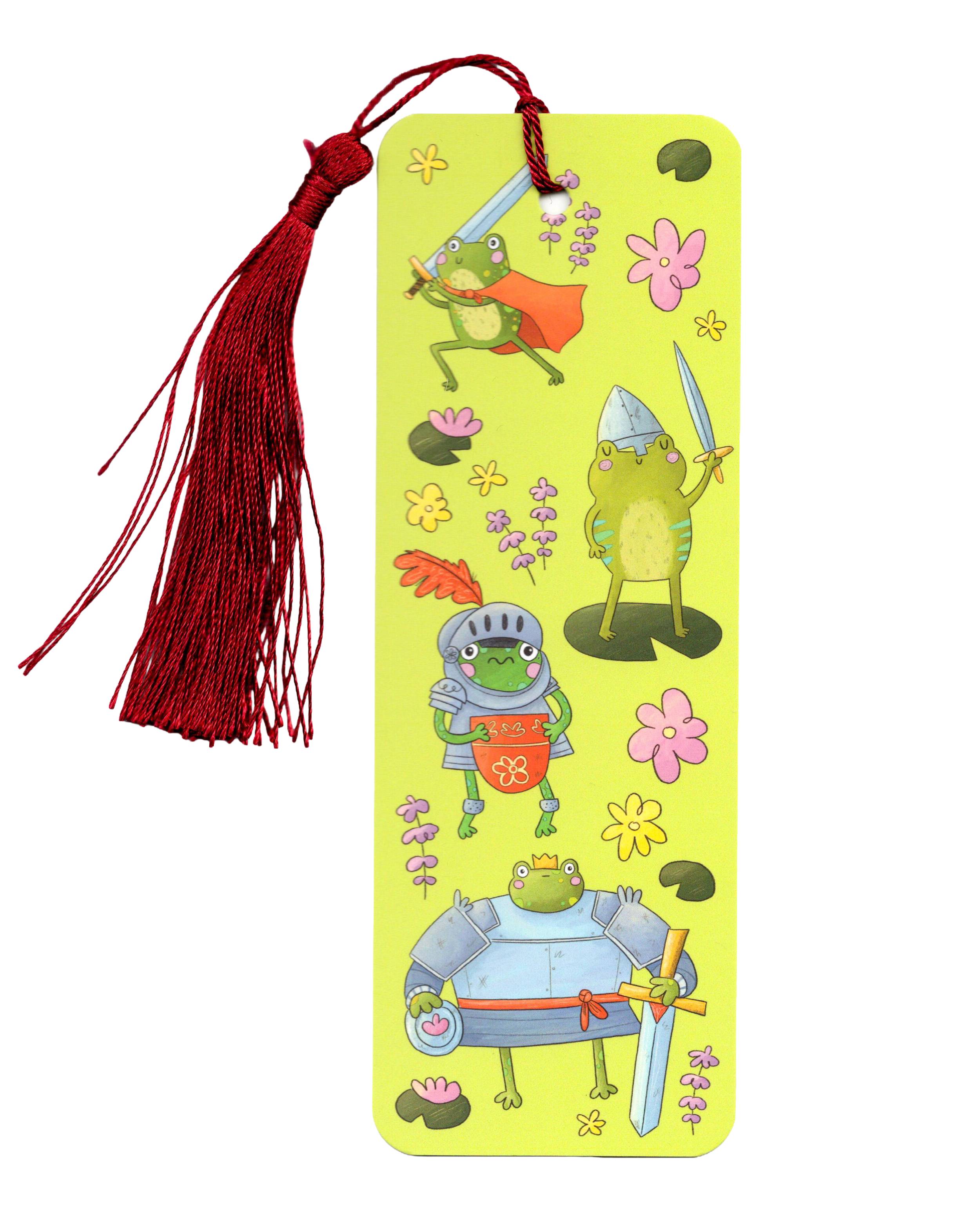 Medieval Frogs Bookmark