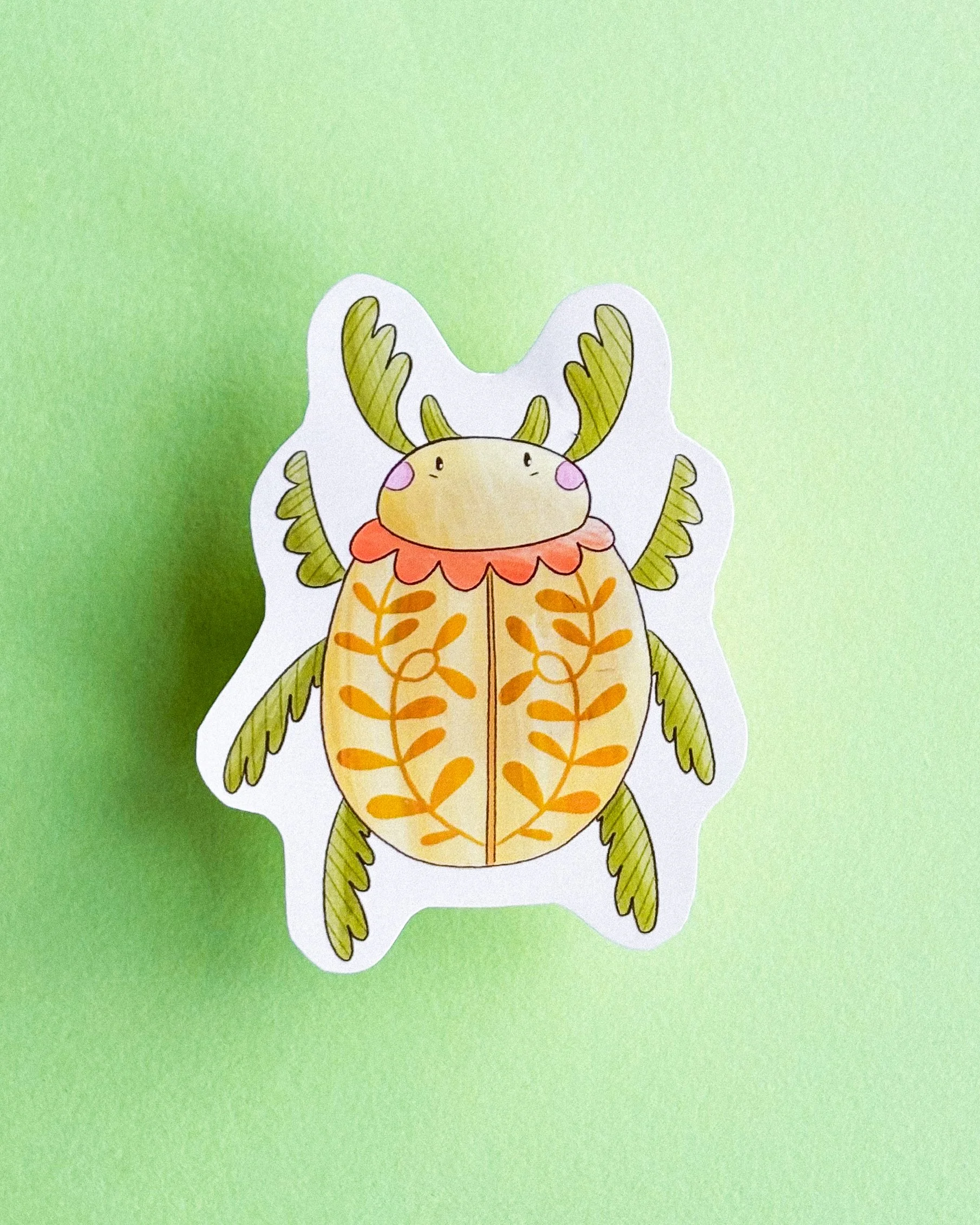 Beetle Sticker