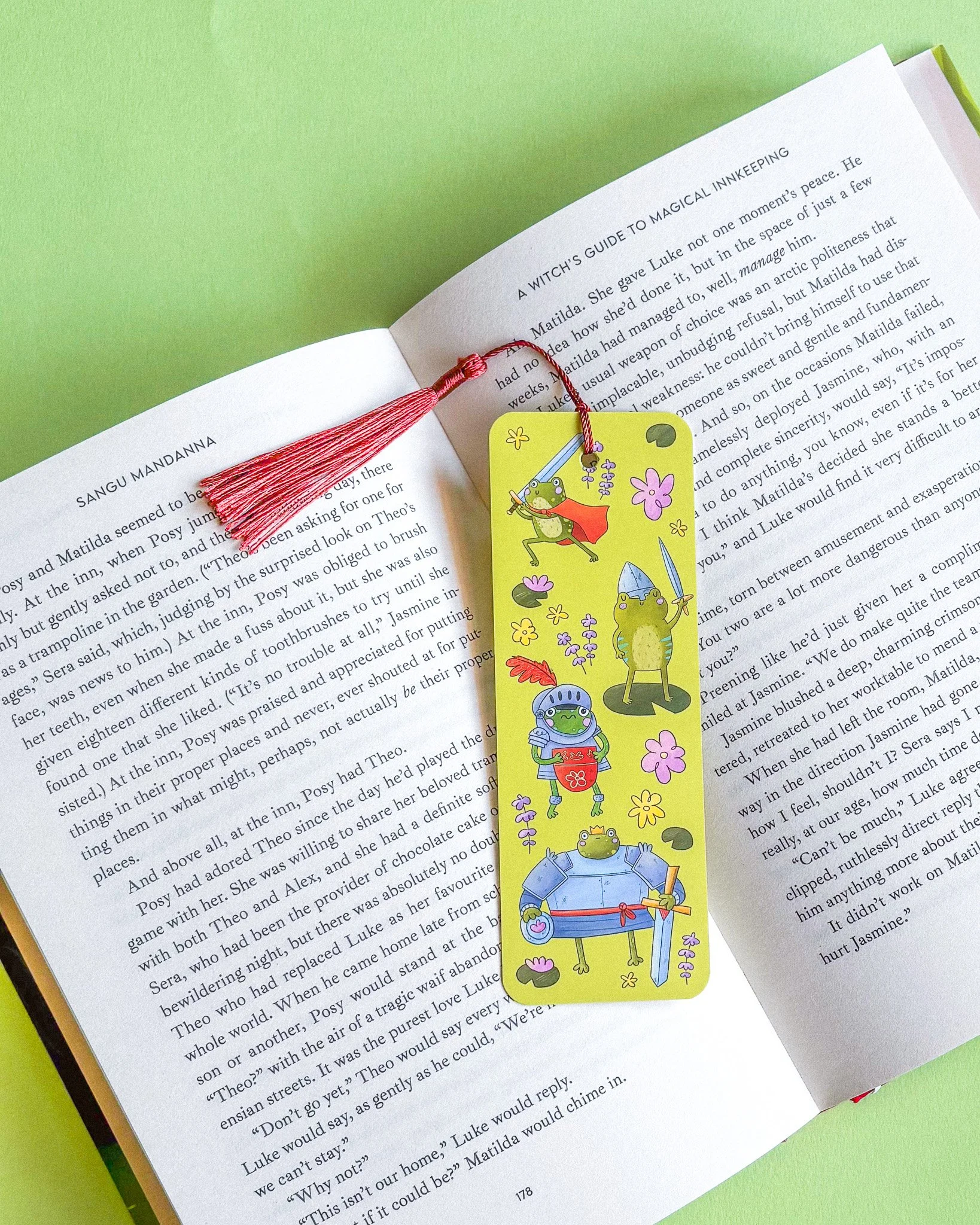 Medieval Frogs Bookmark