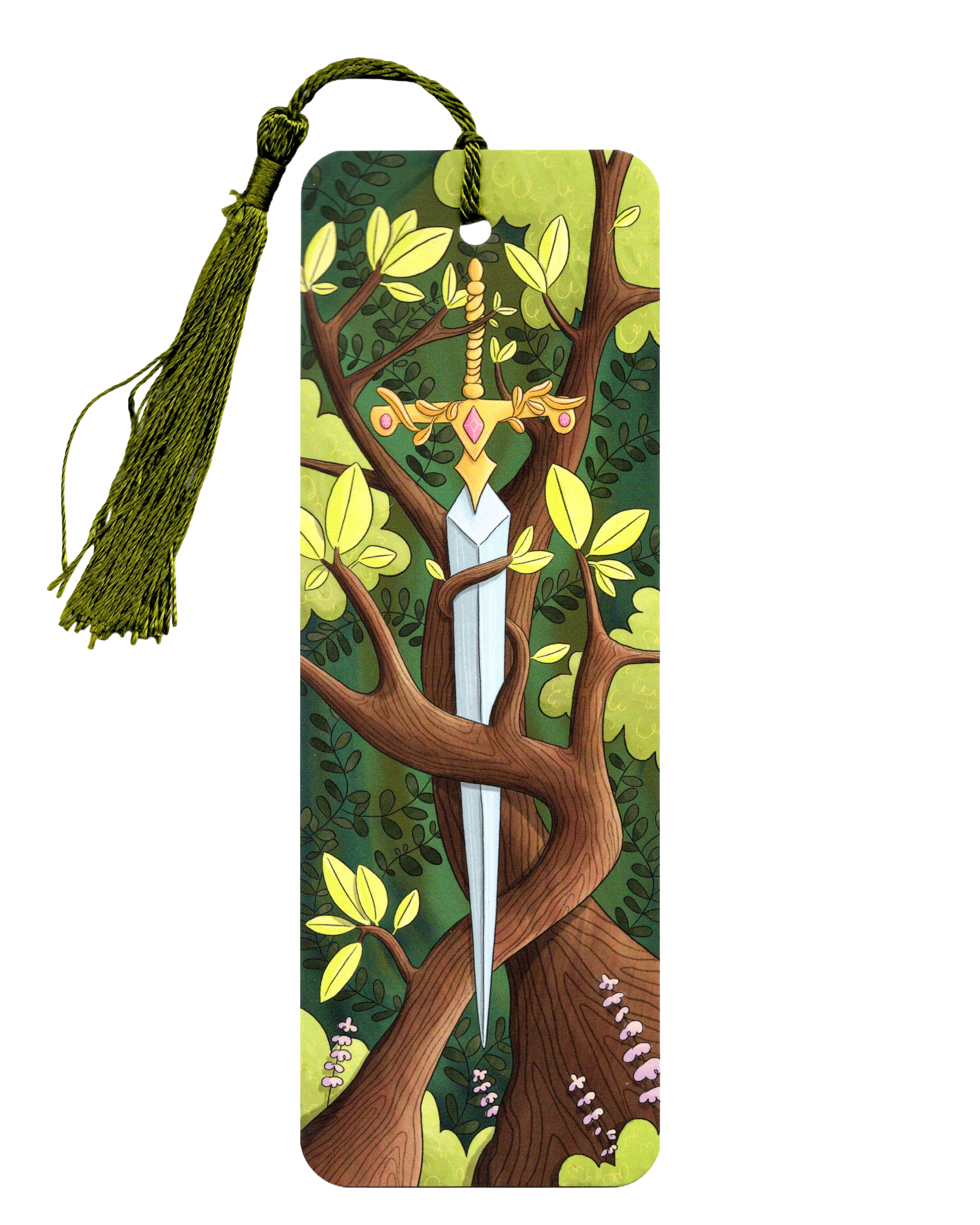 Fantasy Forest Sword Bookmark