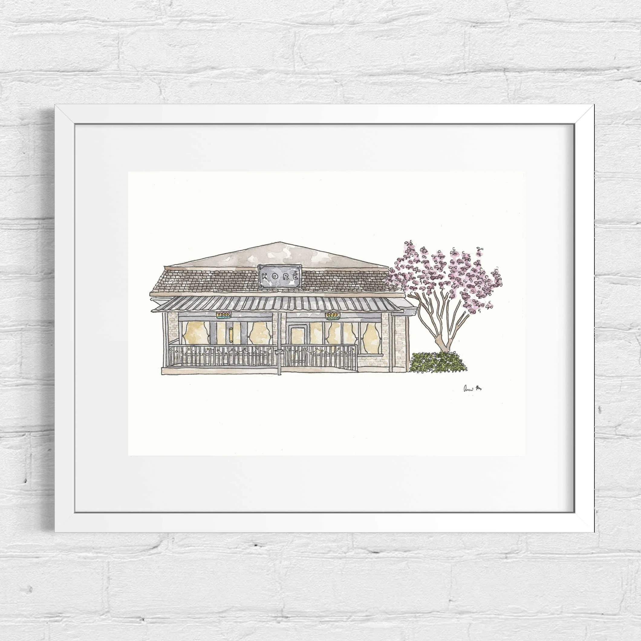 Kore I Matted 5x7 I $165 I Available at TN Craft Fair