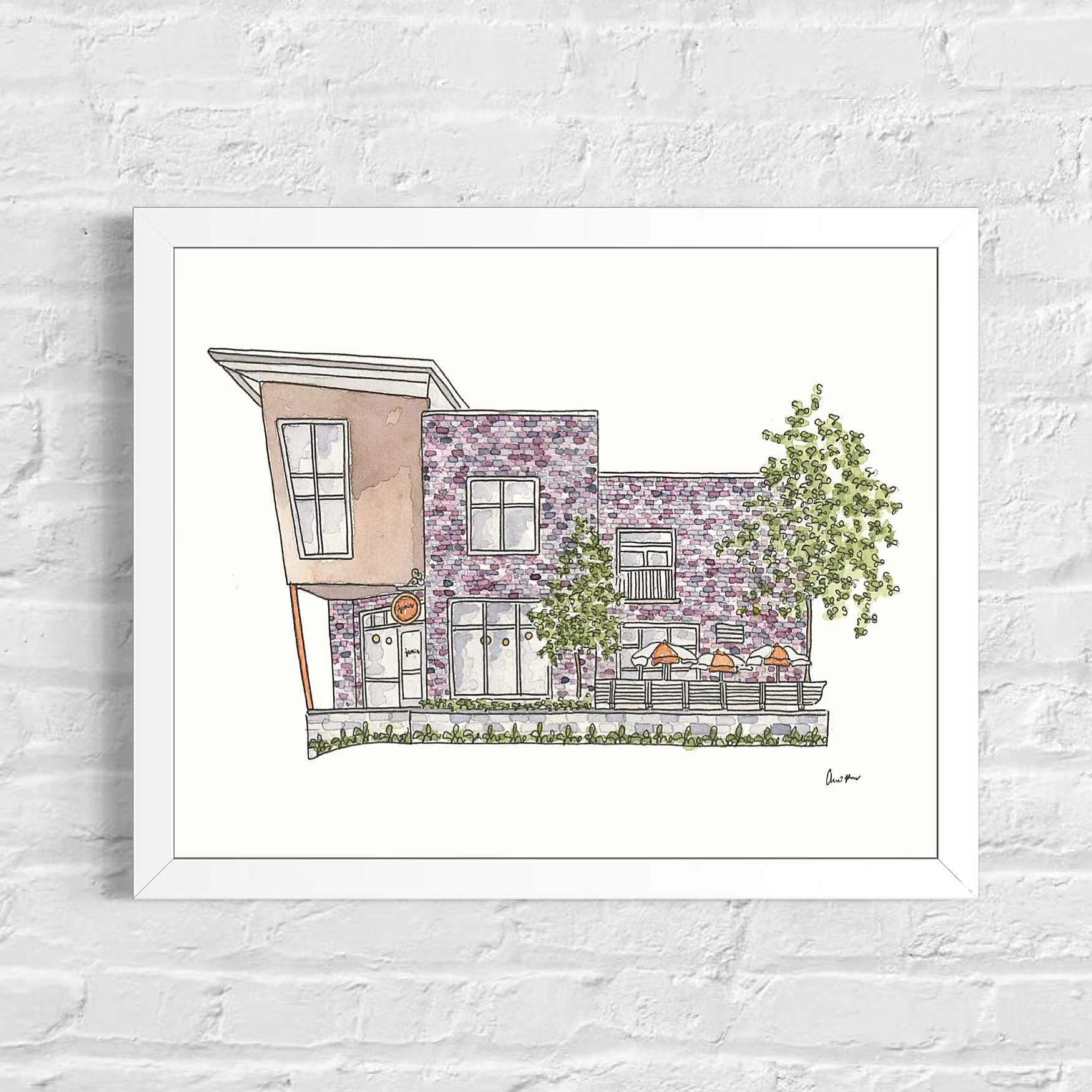 Jeni's Ice Cream Fine Art Print