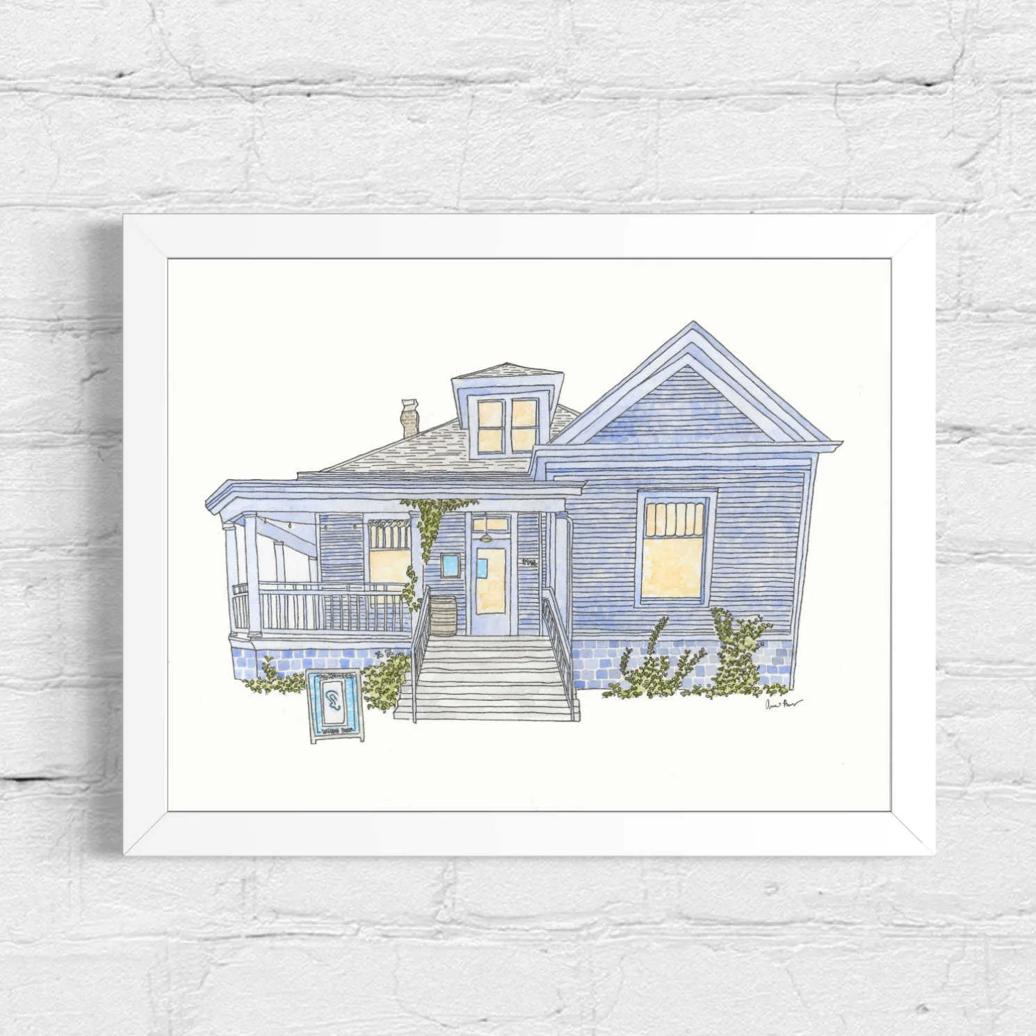Van Gogh's Wine Bar I 8x10 I $195 I Available at TN Craft Fair