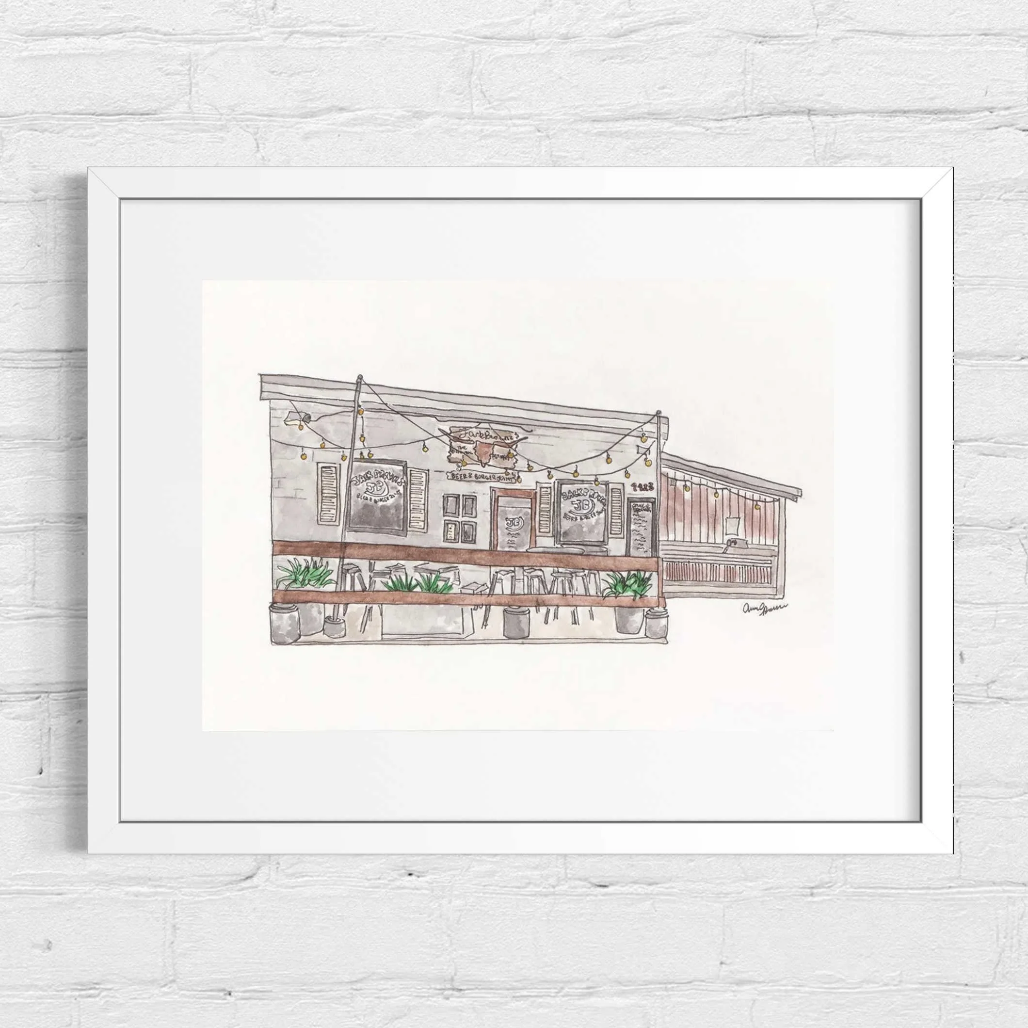 Jack Brown's I Matted 5x7 I $165 I Available at TN Craft Fair