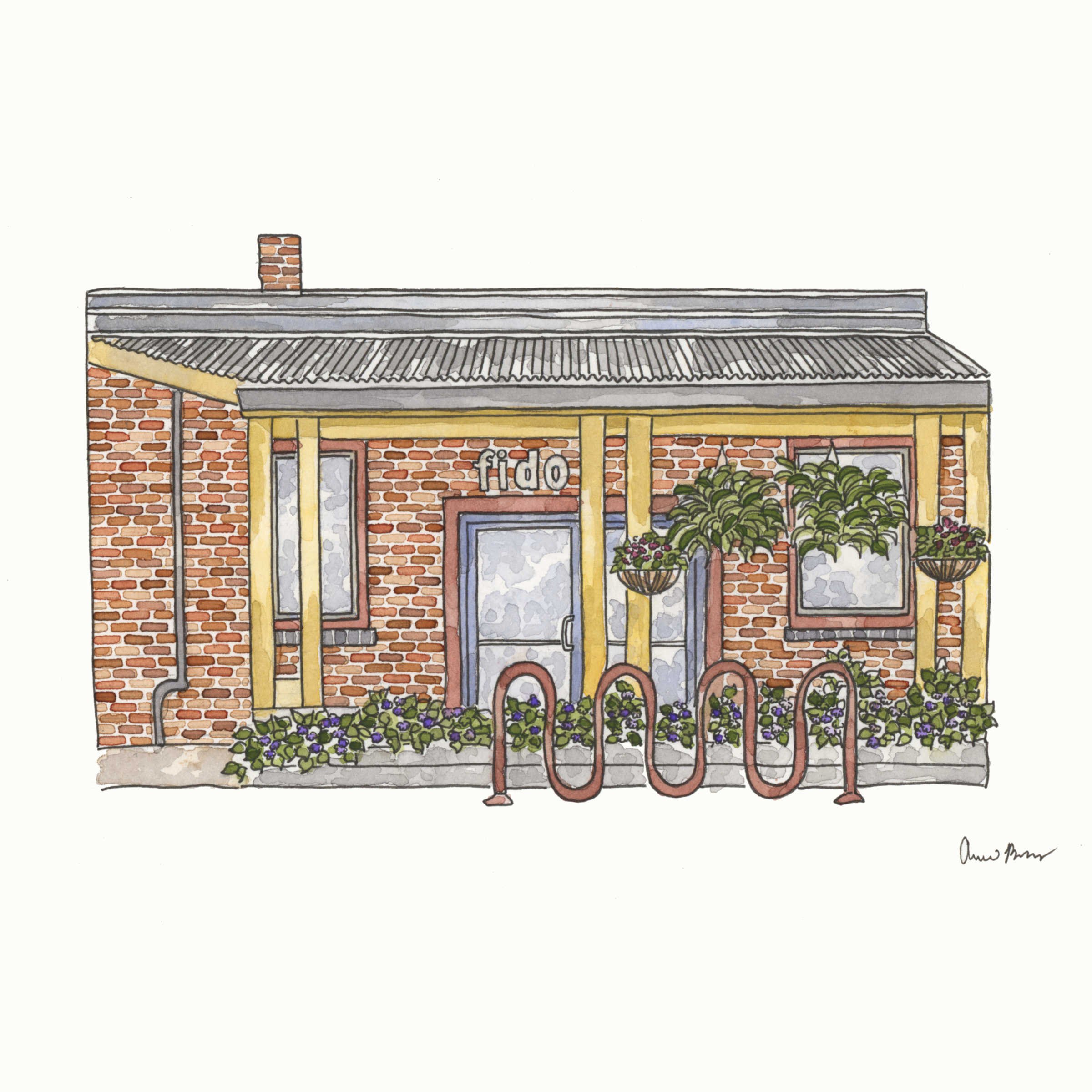 Fido Fine Art Print
