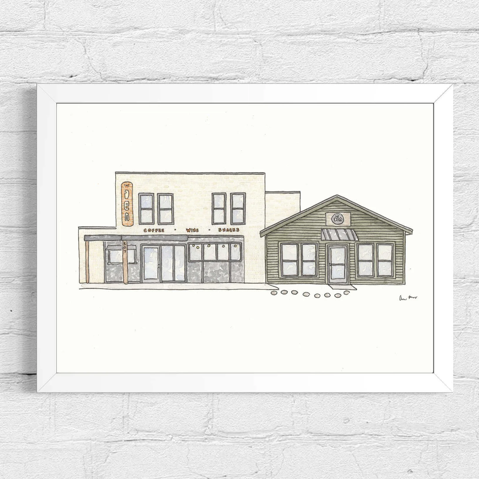 The Den I 8x10 I $195 I Available at TN Craft Fair