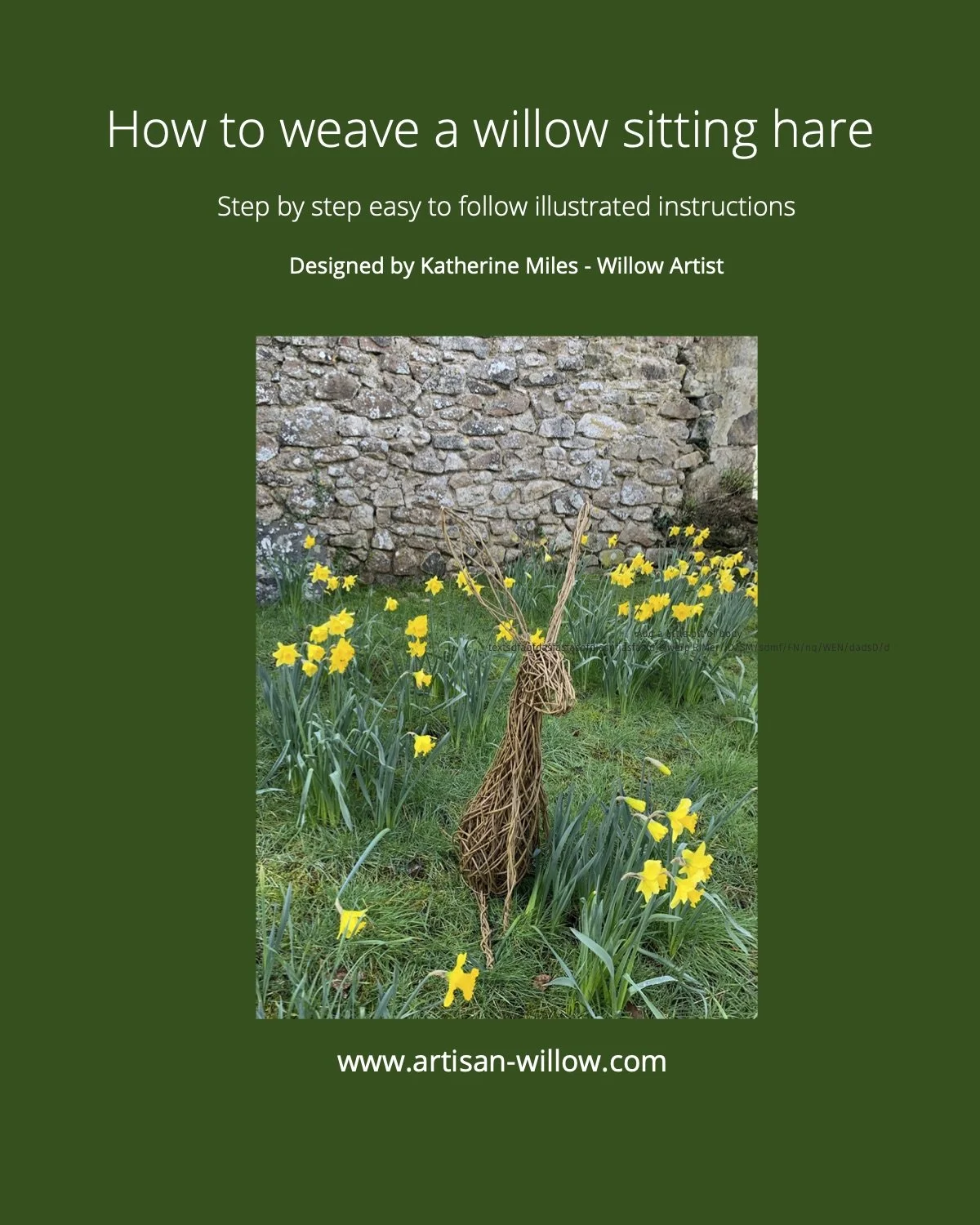 How to weave a willow hare booklet - Digital