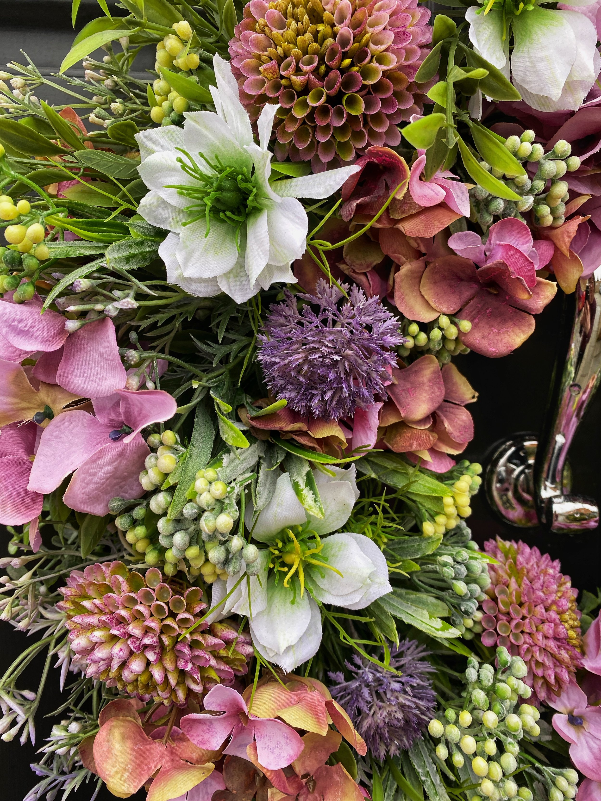 Spring into Summer Wreath close up