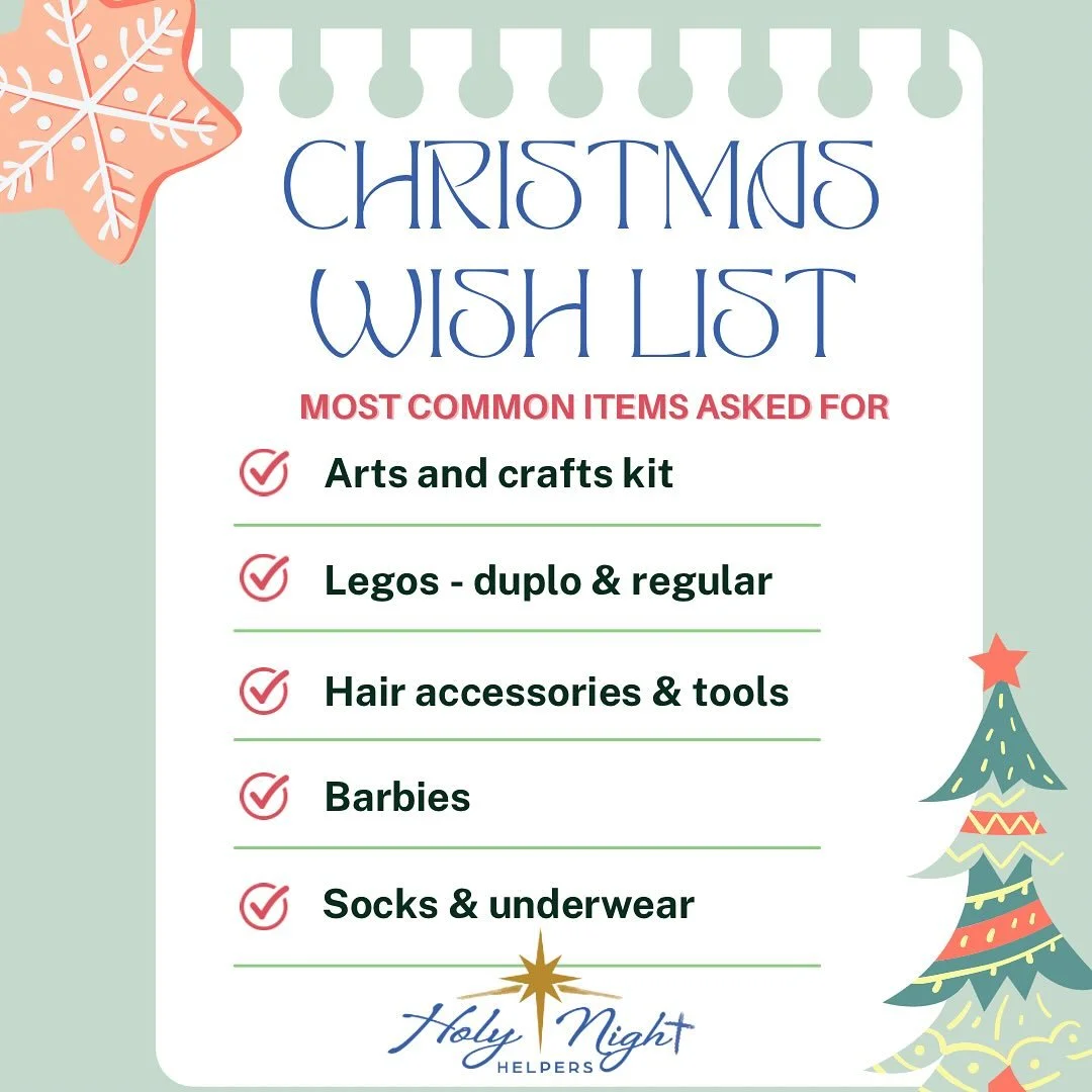 So many of you have reached out asking how to help make Christmas brighter for local families &mdash; thank you! 💙 

We&rsquo;ve put together an Amazon Wish List filled with the most commonly requested items from this year&rsquo;s families. Every pu