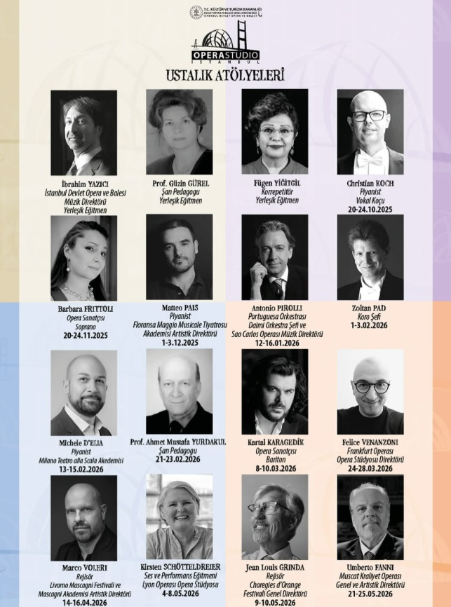 Masterclass at Istanbul Opera Studio Project (4—8 May 2026)