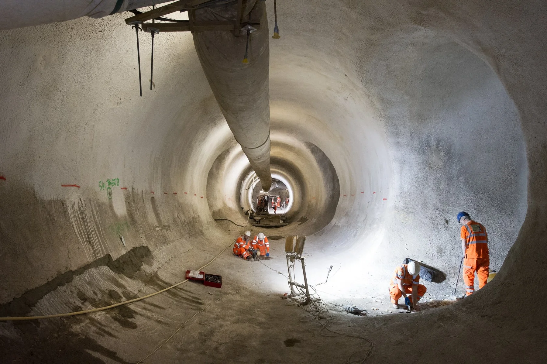 Crossrail construction in film about civil engineering produced by Wind & Foster