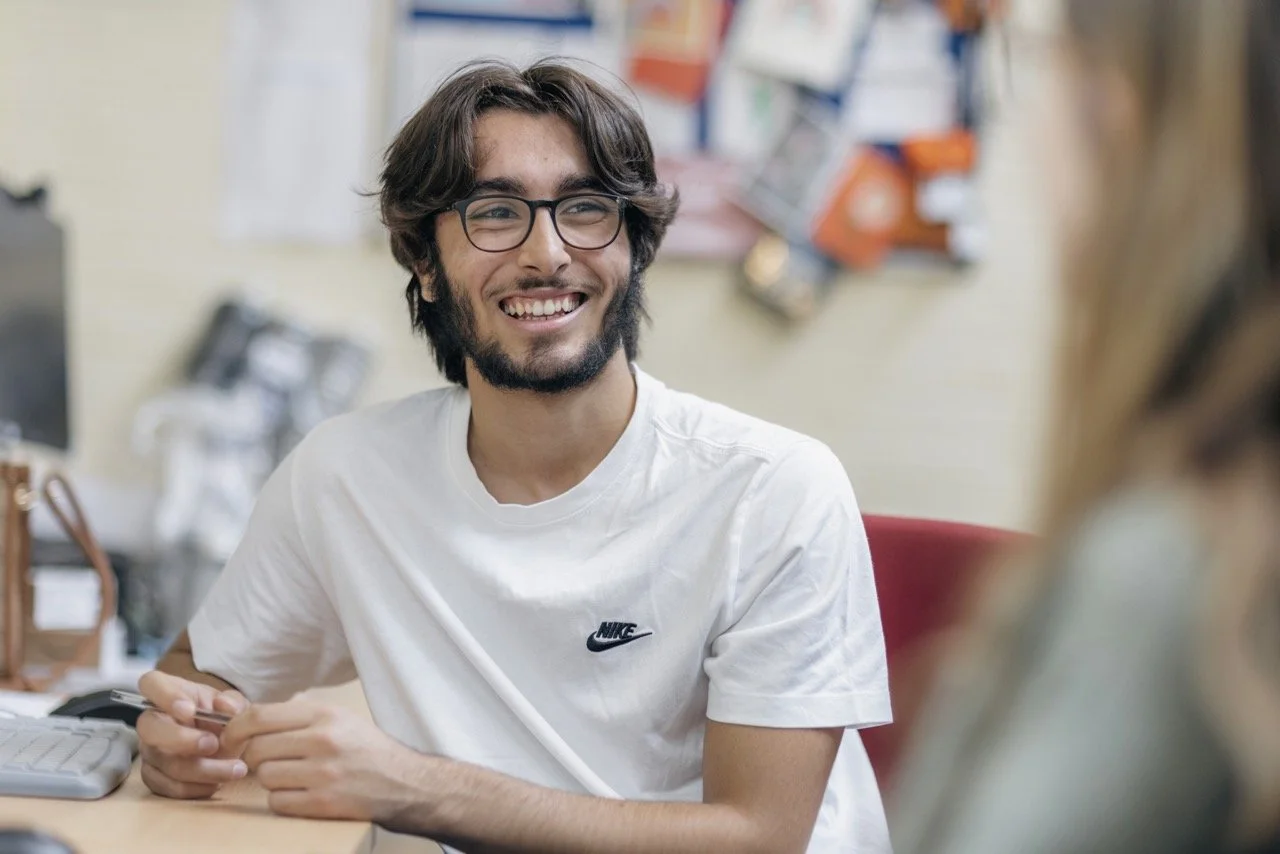 Young teenage actor featuring in Refugee Council campaign by Wind & Foster