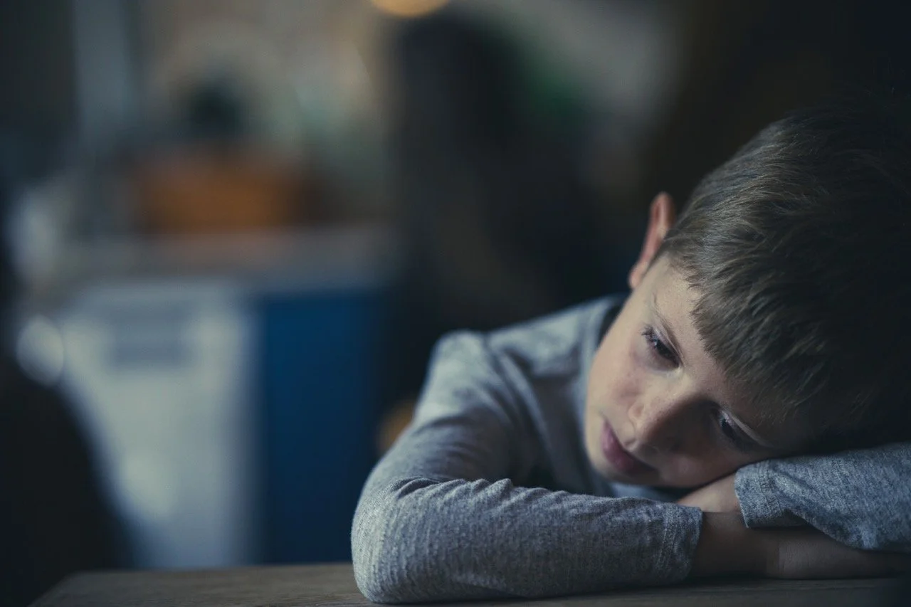 Young boy in Barnardo's poverty campaign by Wind & Foster