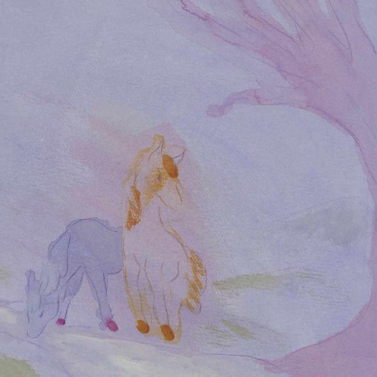 Dusk Landscape by Grace Mattingly