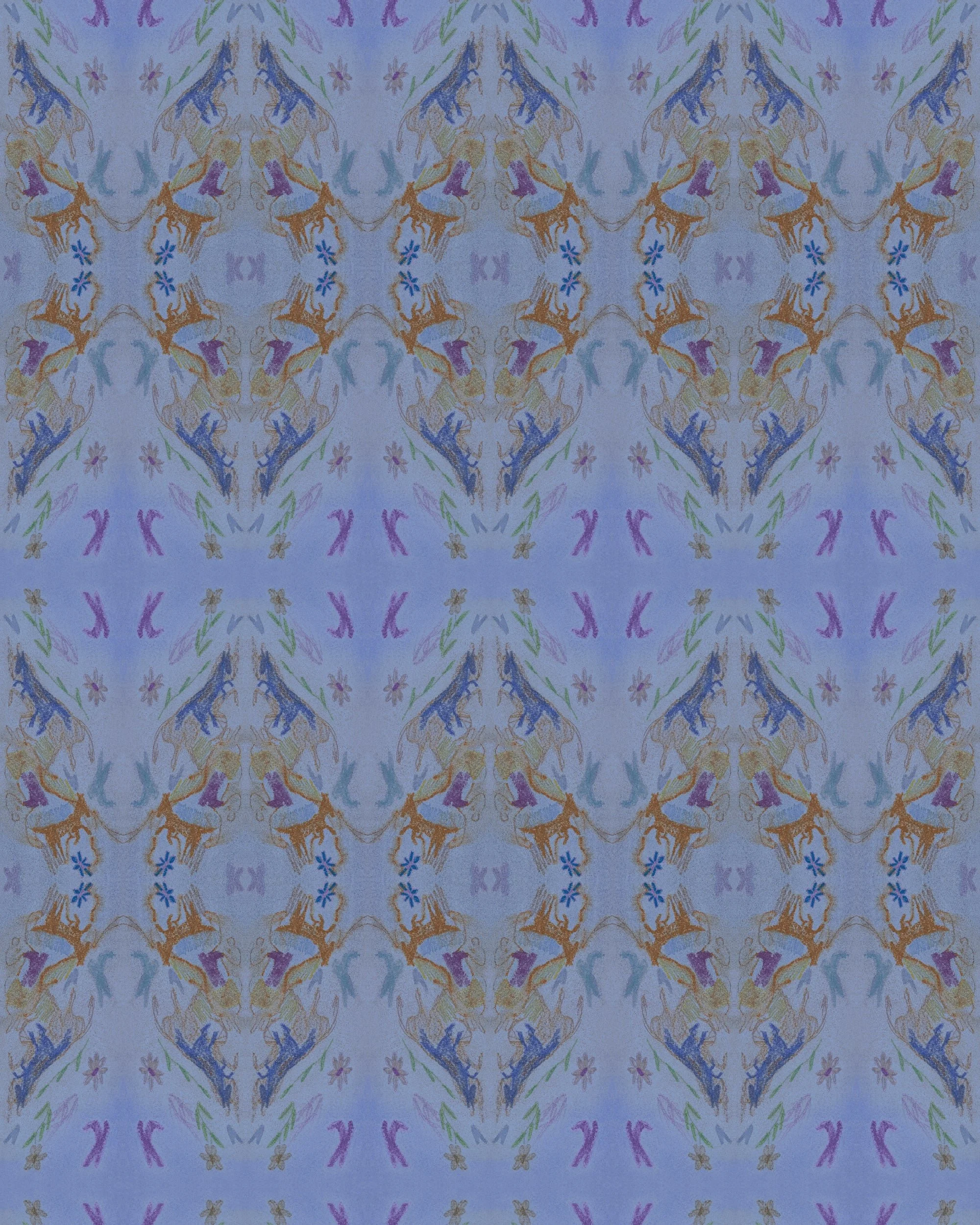 Scribbles I by Grace Mattingly