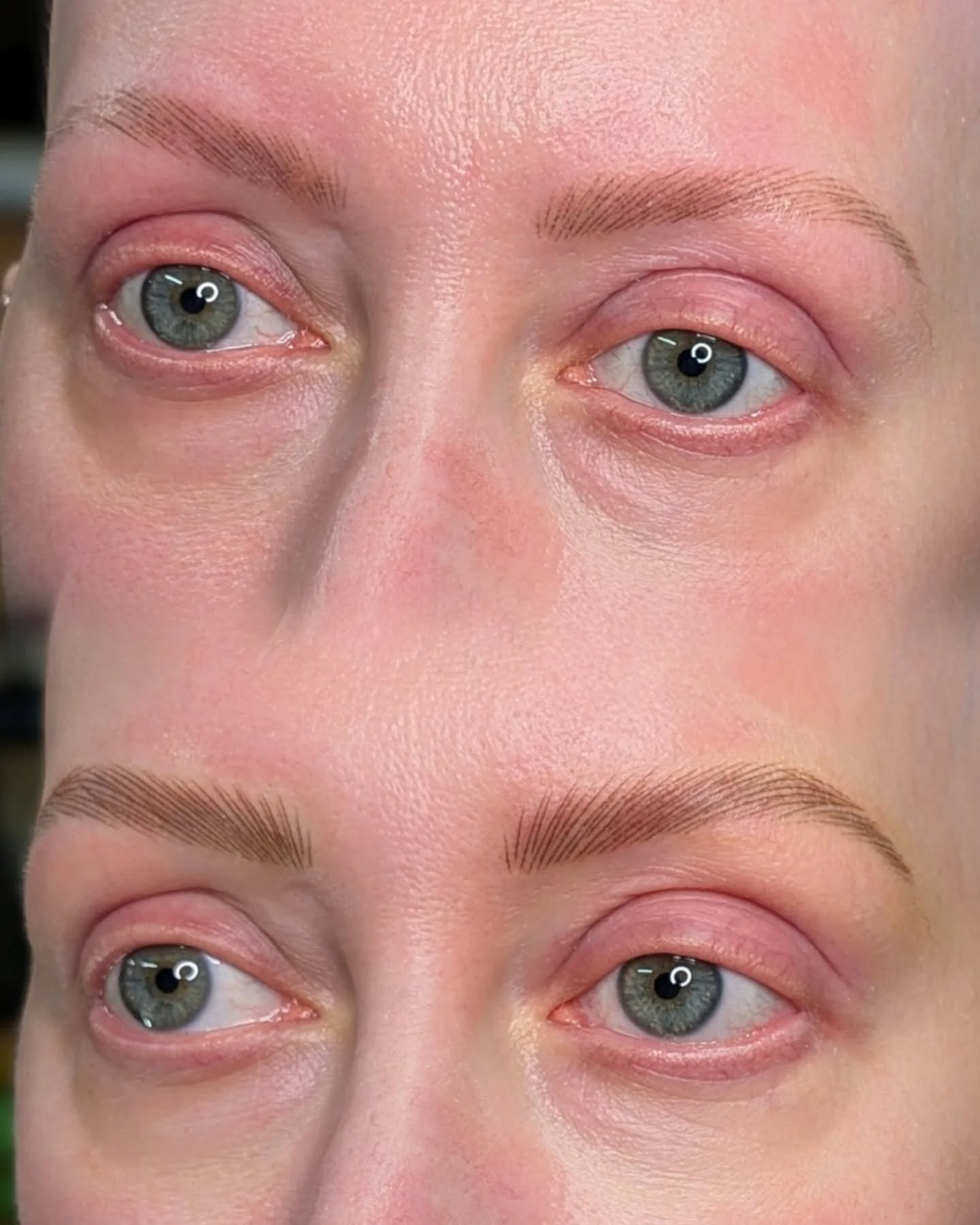 Brows for Kayleigh who has #alopecia 💕

Pics 1-3 : 6 weeks healed + after top up
Pic 4 : 6 weeks healed before top up
Pics 5+6 : before &amp; immediately after 1st session
Pic 7 : before &amp; after top up session

I was pleased with the healed resu