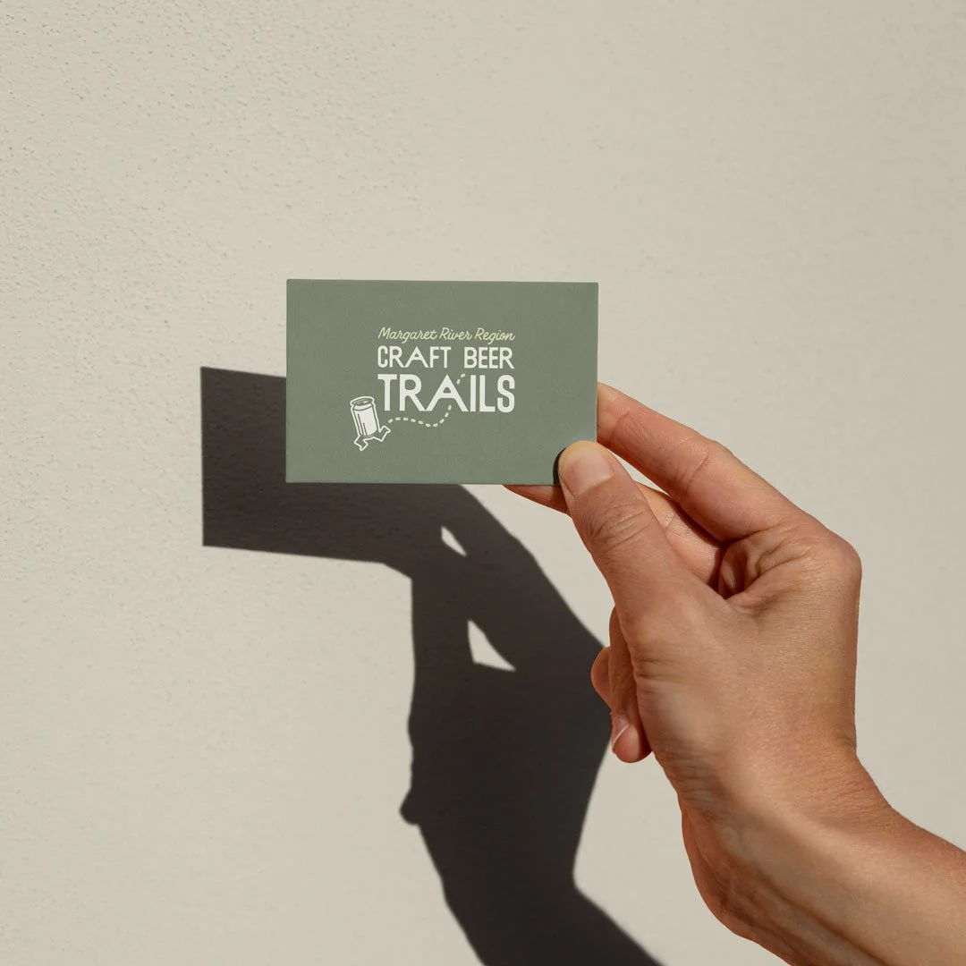 image of Margaret River Region Craft Beer Trails business card 