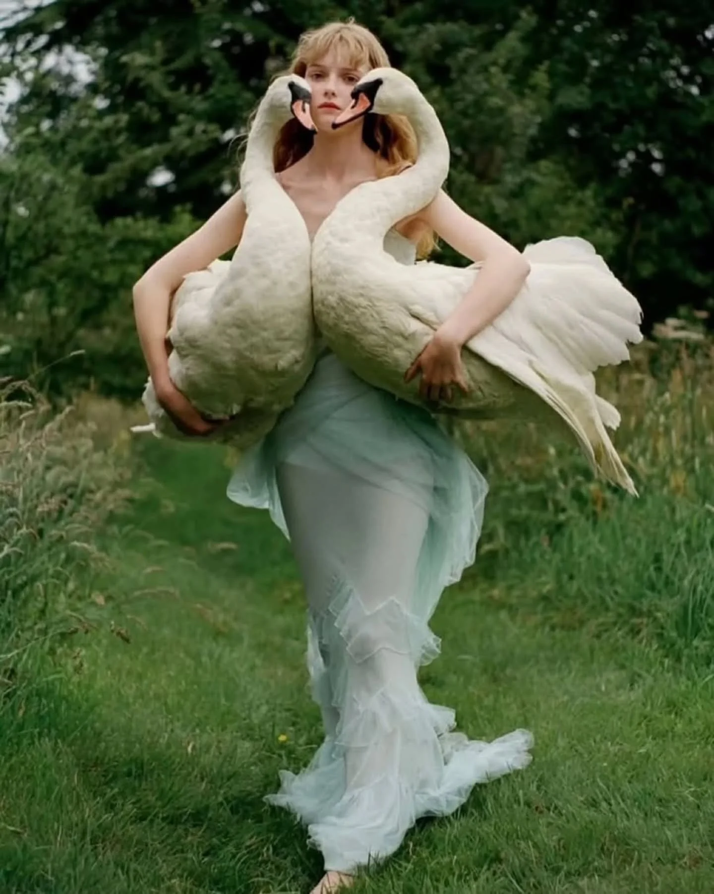 Inspiration isn&rsquo;t taken from wedding trends.. Sometimes it&rsquo;s swans. I look to fashion, art and the slightly surreal to keep wedding styling original, playful and designed to feel unmistakably yours.

Photo of Sarah Daykin by Tim Walker in