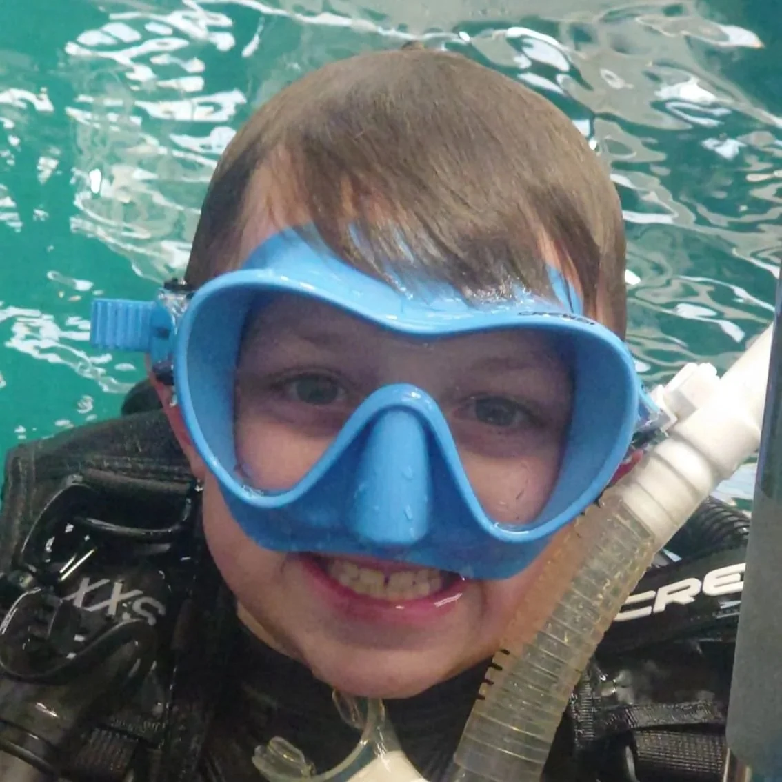 happy smiles from scuba diving