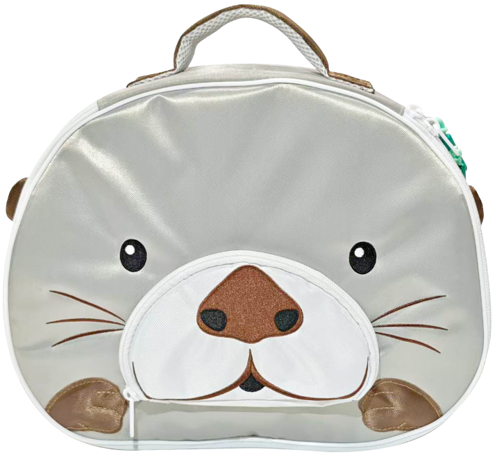 Oceanarium otter regulator bag in brown