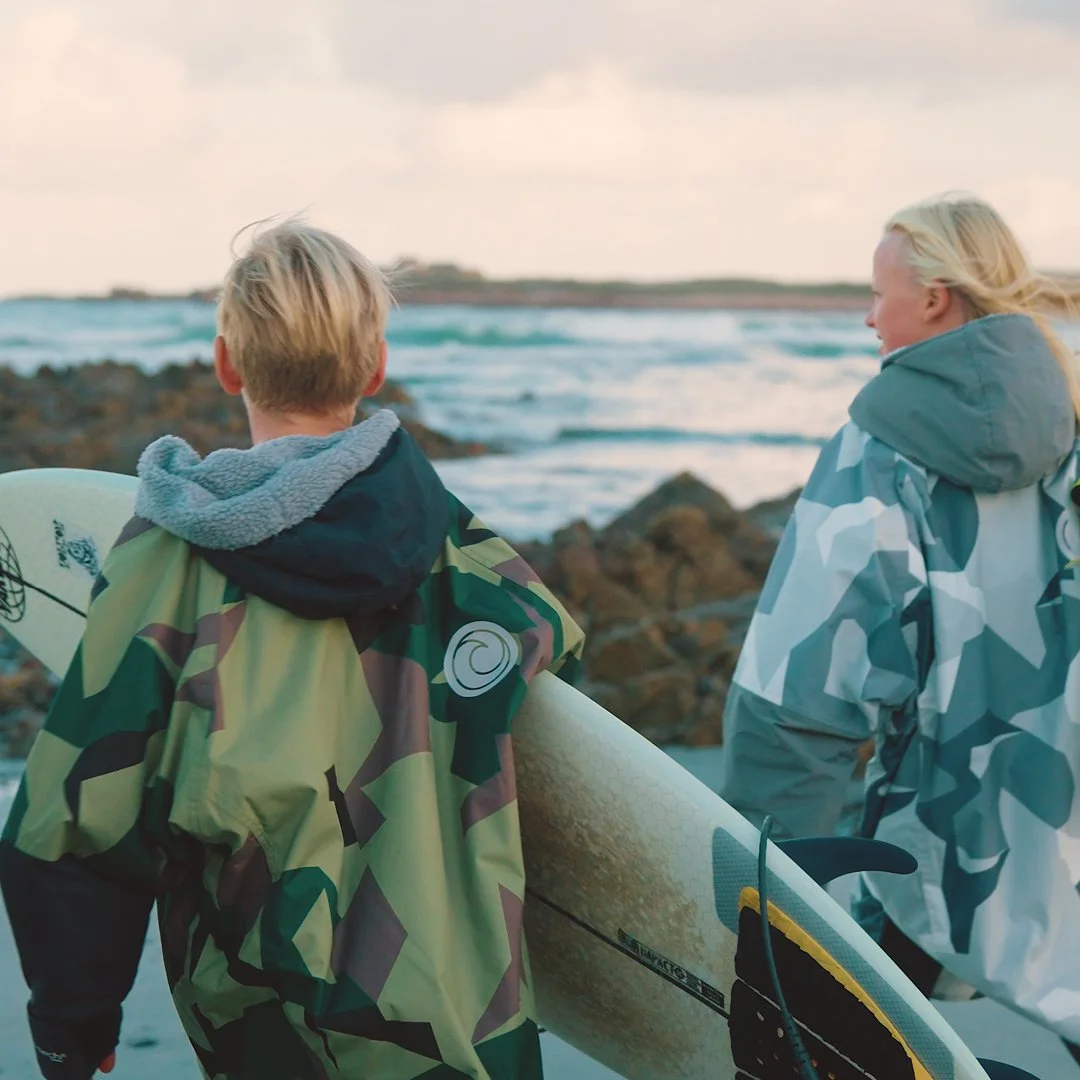 Whitewater hard shell robes kids