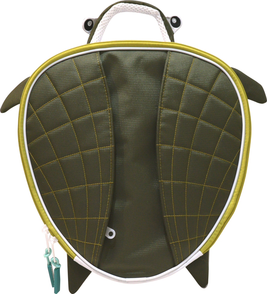 Oceanarium sea turtle regulator bag in olive