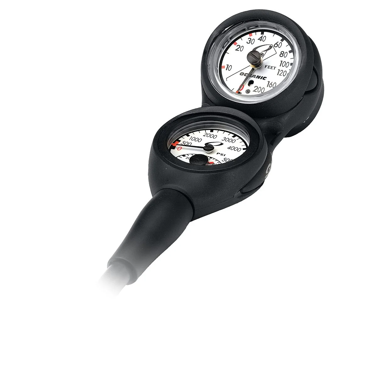 Oceanic Max Depth SWIV Metric Two-Gauge Console