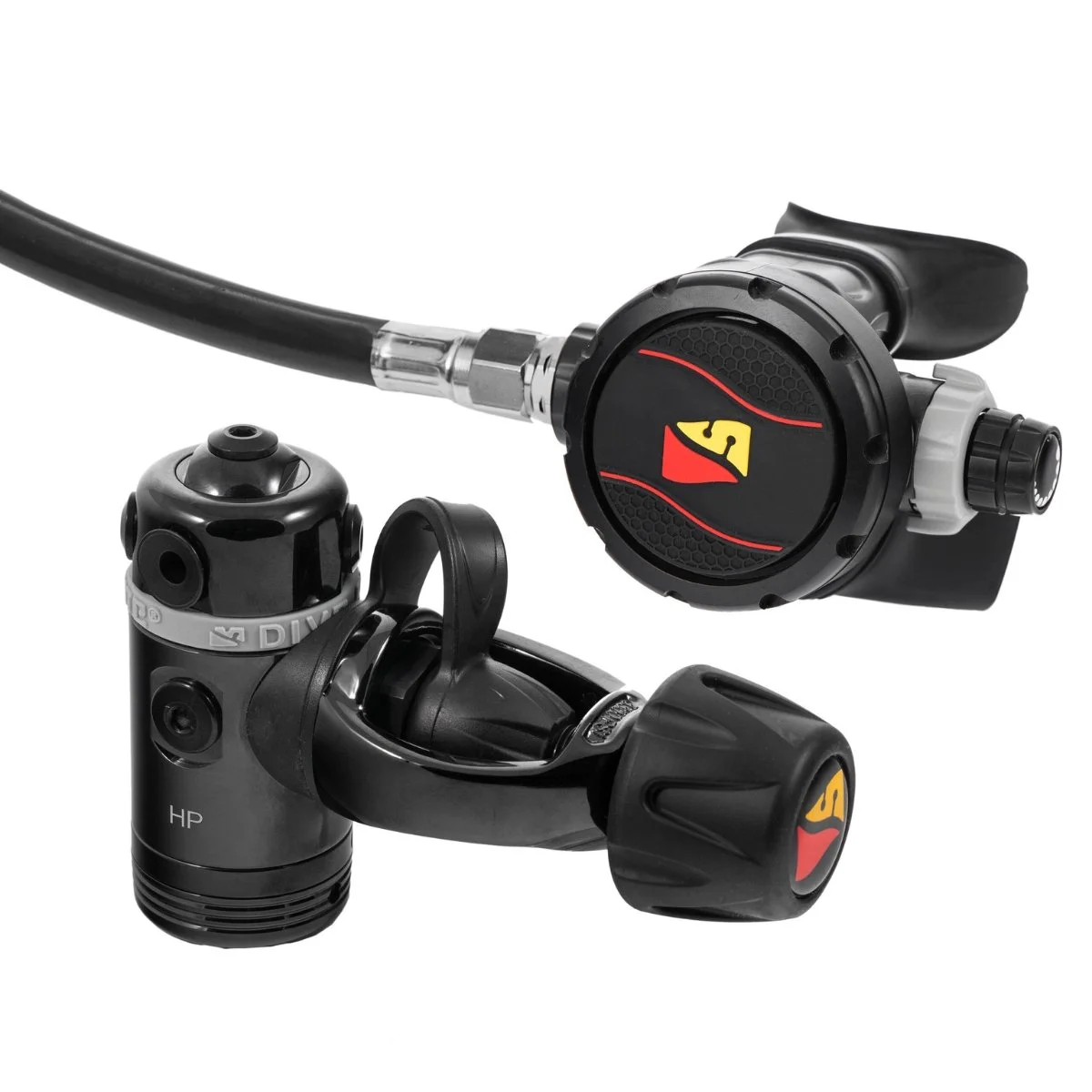 Dive Rite XT1 first stage regulator with yoke cylinder connection