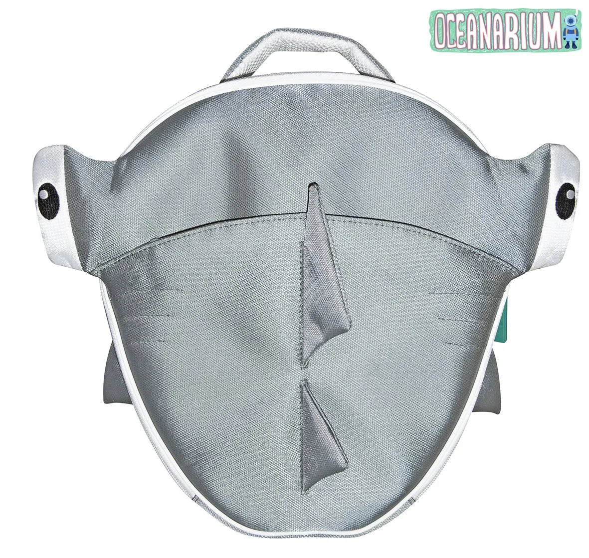 Oceanarium hammerhead shark regulator bag in grey
