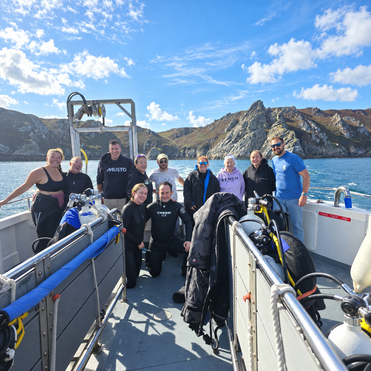 Lundy island diving