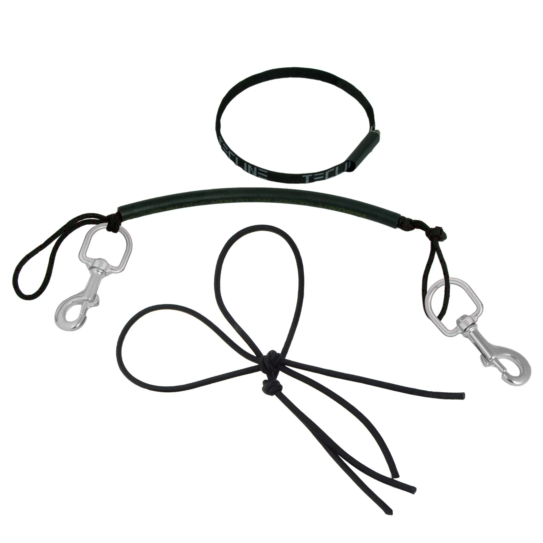 Tecline bungee stage rigging kit with stainless steel bolt snaps