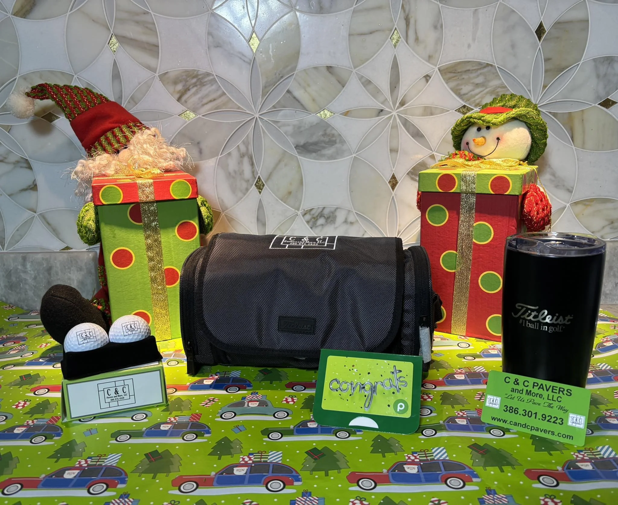 C and C pavers swag giveaway