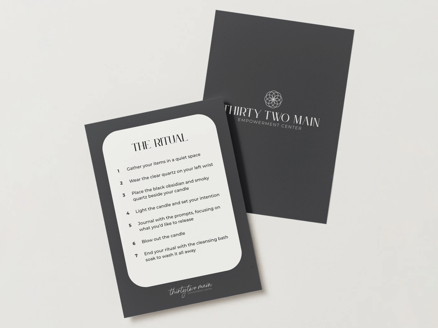 thirty two main empowerment center ritual card