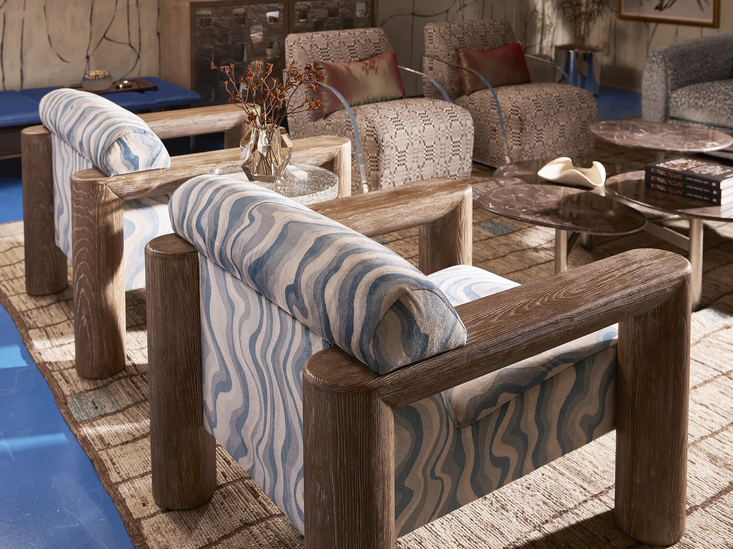 Forbes Masters Bernhardt Designer in Residence, Nala chairs