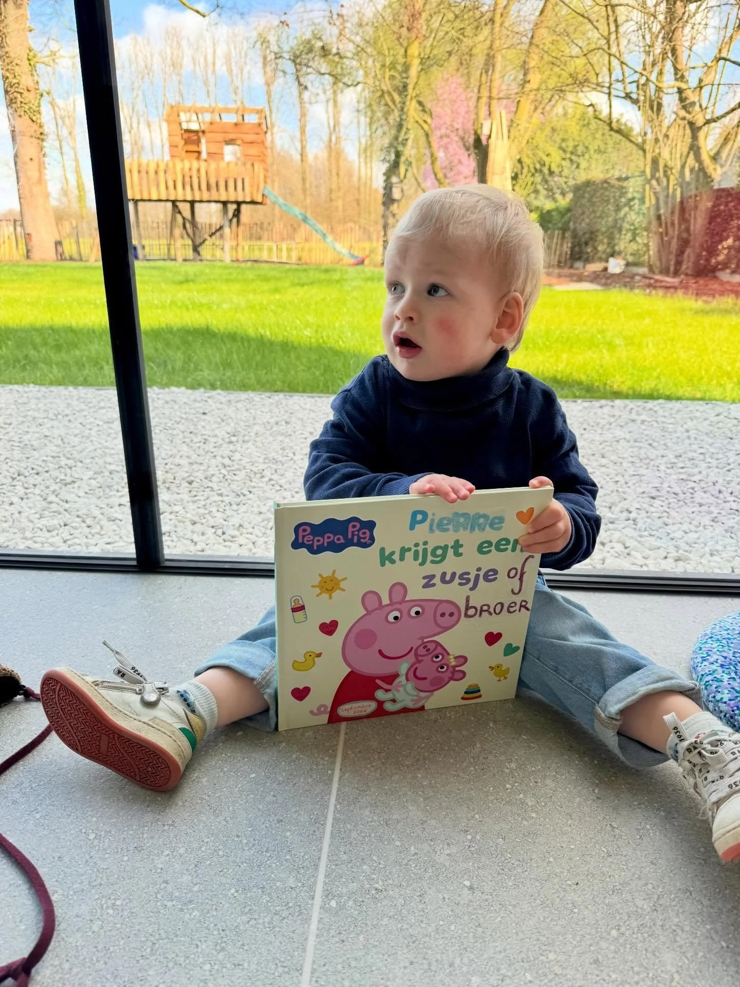 Deze september krijgt Pierre een zusje 💕🥭