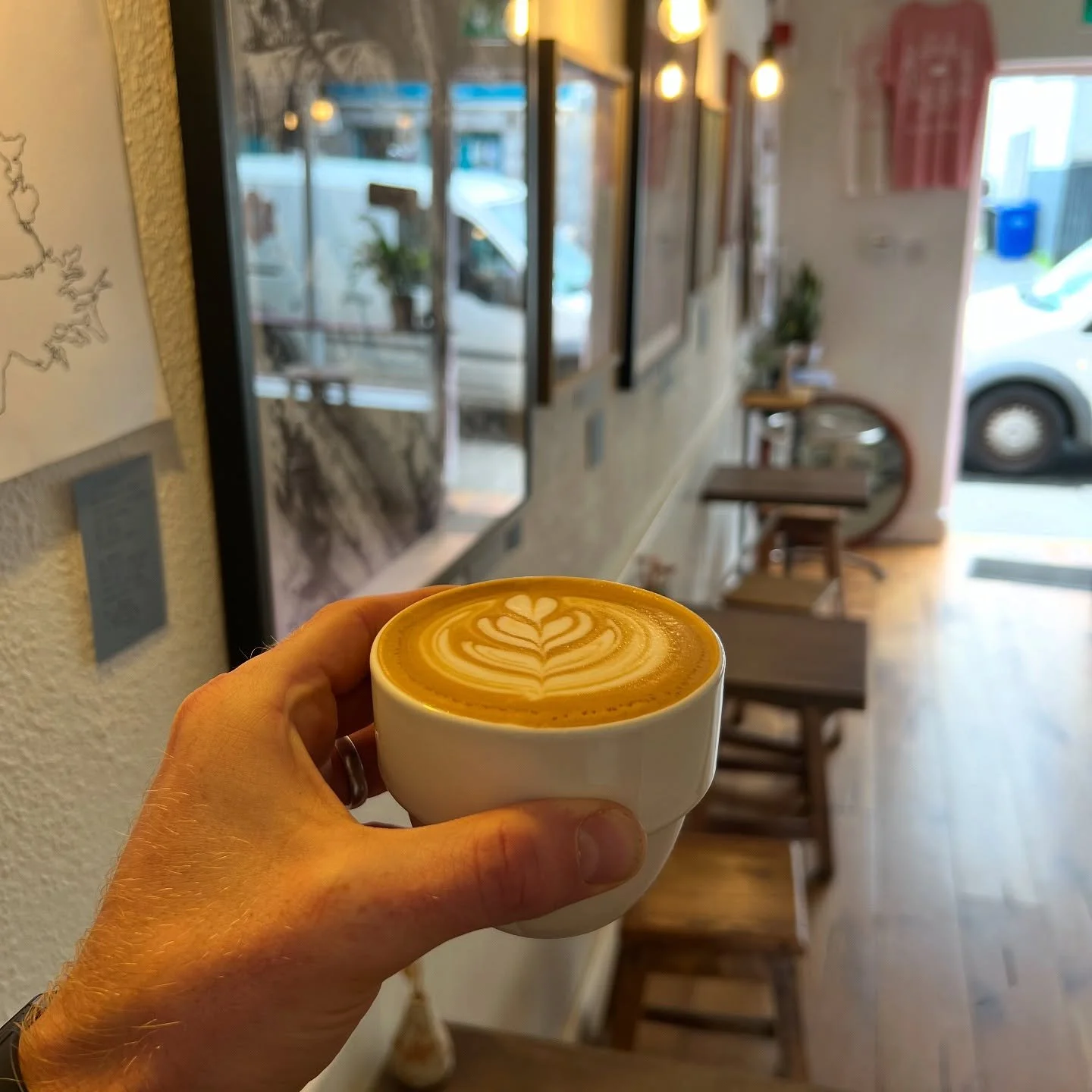 Ready for a big week in this little place 💛
We’ve some exciting new coffee hitting the menu, our pop up with our friend @barrow.arts and the Oughterard show over the weekend! 
It may or may not be someone’s birthday week too 🥳🤫
#cof