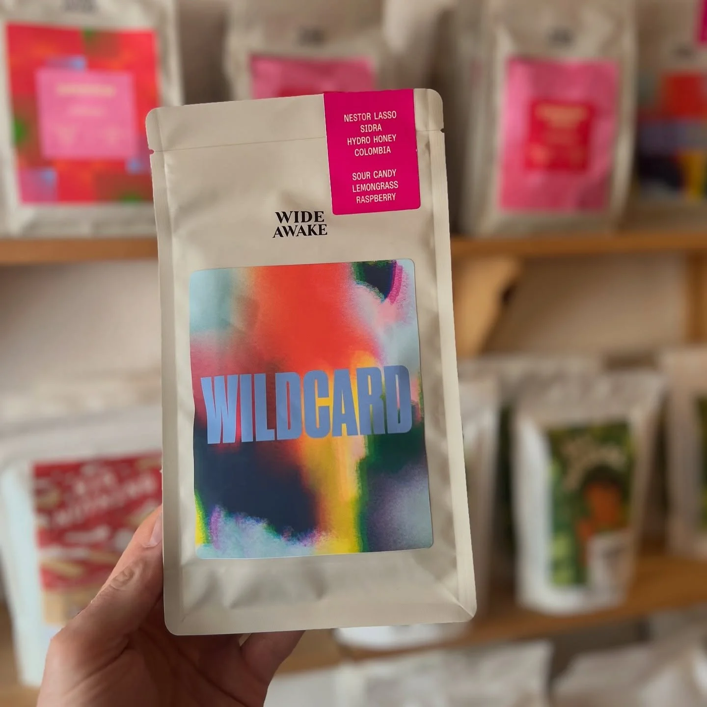 Welcoming back @wideawakebrussels ! 
We’ve three amazing coffees added to our filter menu, including this Wildcard - a Nestor Lasso hydro honey Colombian which tastes like raspberry and sour candy! 
These won’t last long so be sure to p
