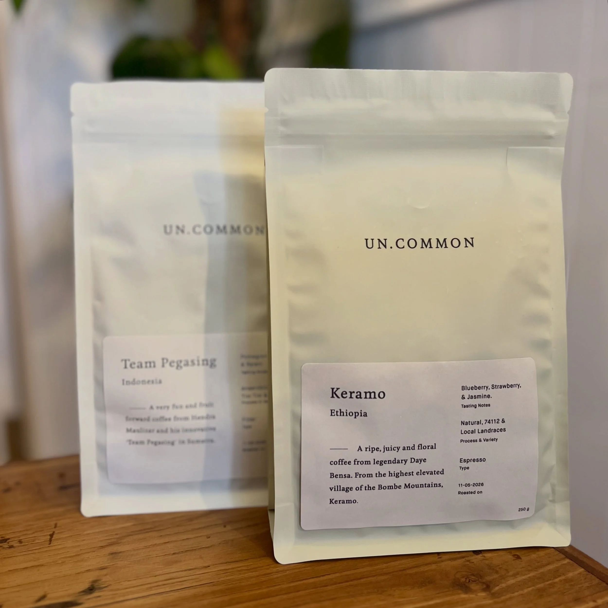 UN.COMMON ✨

We are always super happy to have @uncommonams back in the house! We&rsquo;ve got two beautiful coffees - roasted for espresso and filter - available in store and online.

🇪🇹 Keramo - Ethiopia Natrual - hailing from the Keramo station 