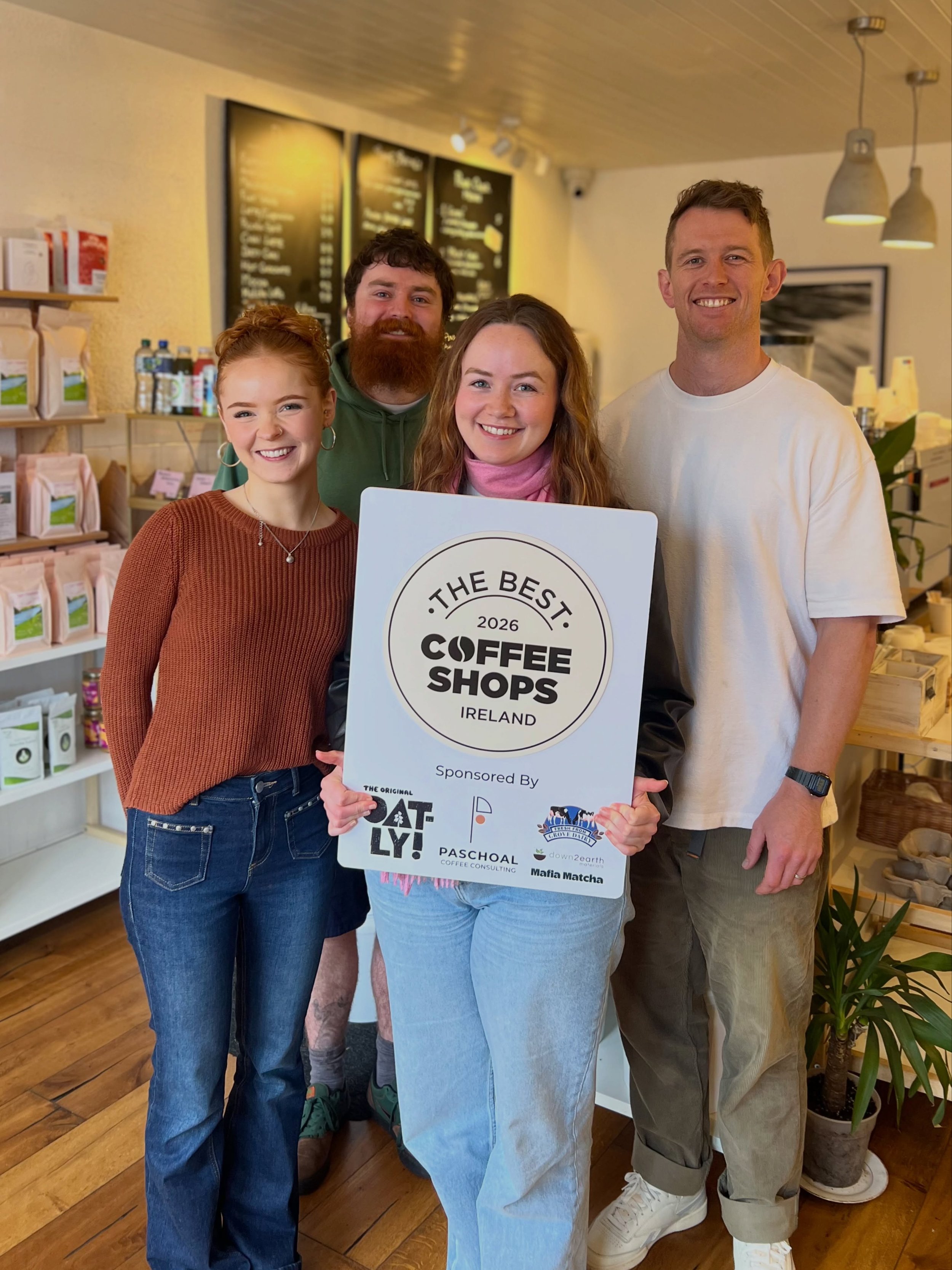 TOP 15 in Ireland 🏆

We were absolutely delighted to attend @thebestcoffeeshops.ie awards gala, and to be named in the Top 15 in Ireland was amazing! 

A huge thanks to the organisers, and the beautiful @immaireland for hosting a wonderful event. Th