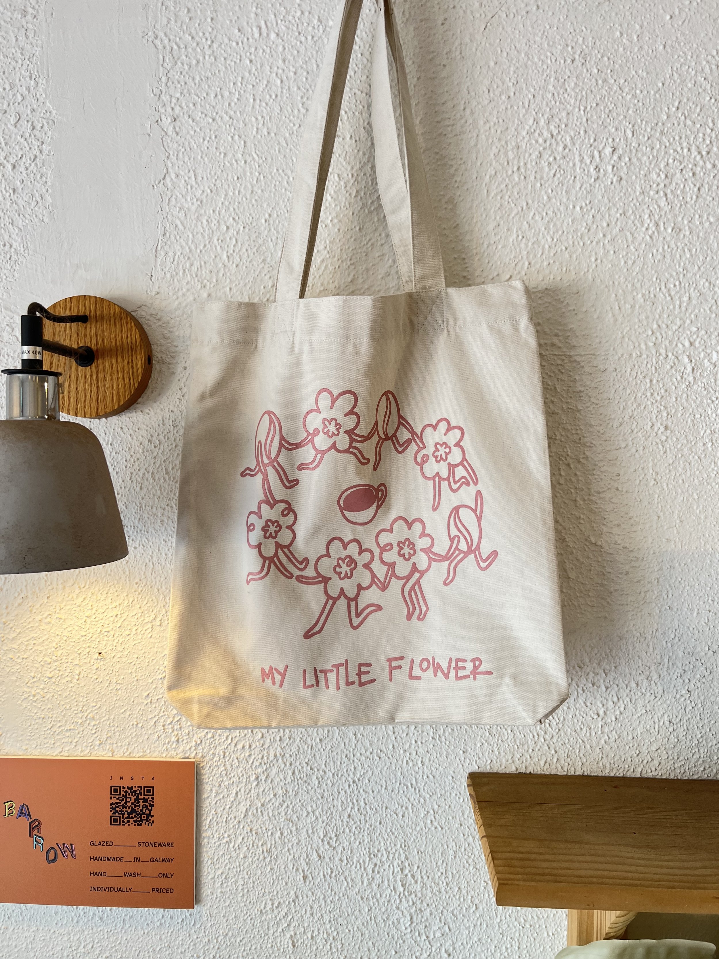 My Little Flower Tote Bag