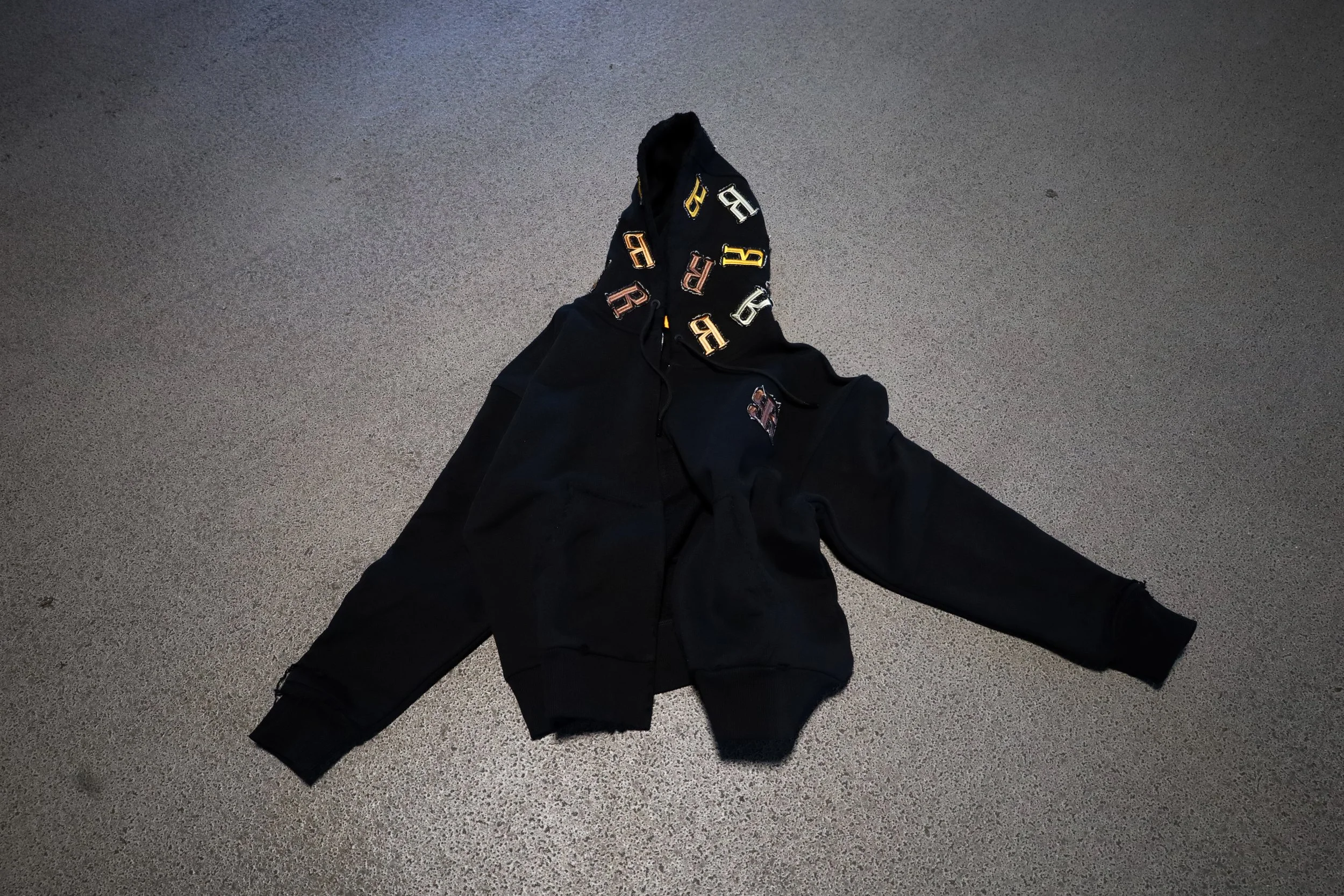 Rafelo Hoodie Black