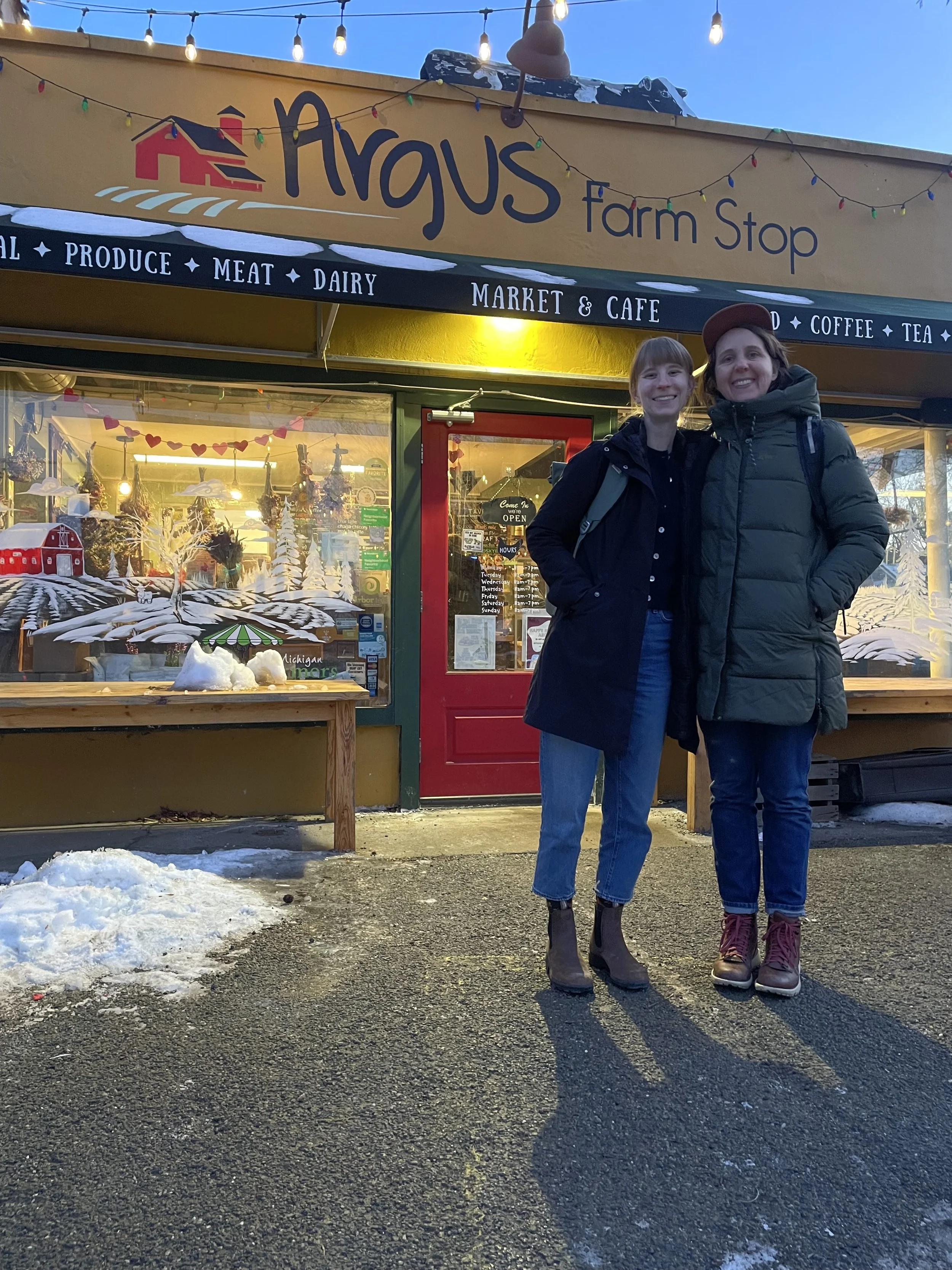 A couple of months from opening