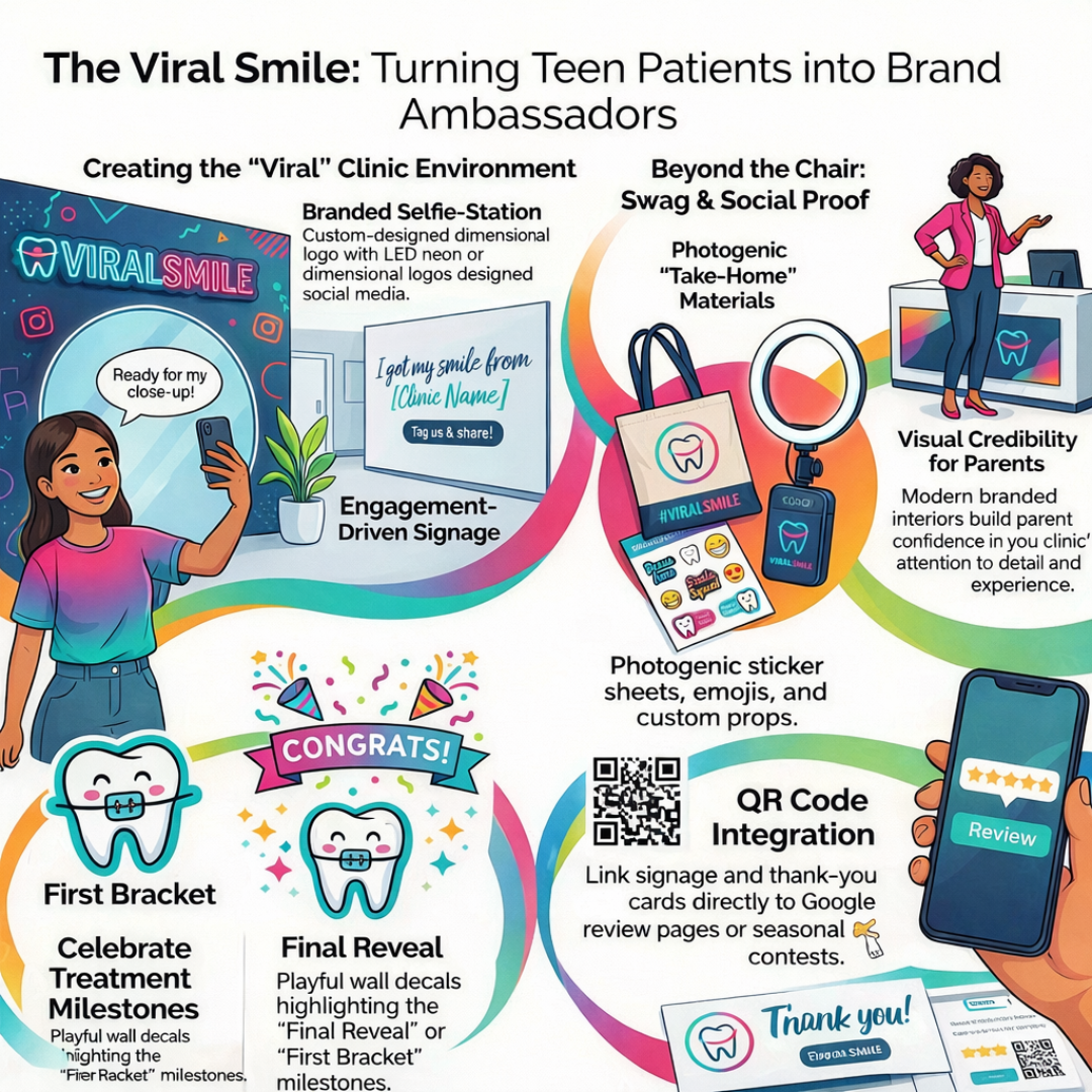 Orthodontists: Turning Your Teen Patients Into Your Best Billboards