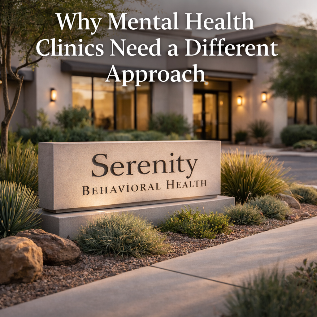 Why Mental Health Clinics Need a Different Approach