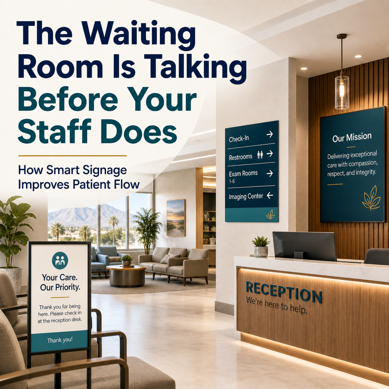 The Waiting Room Is Talking Before Your Staff Does