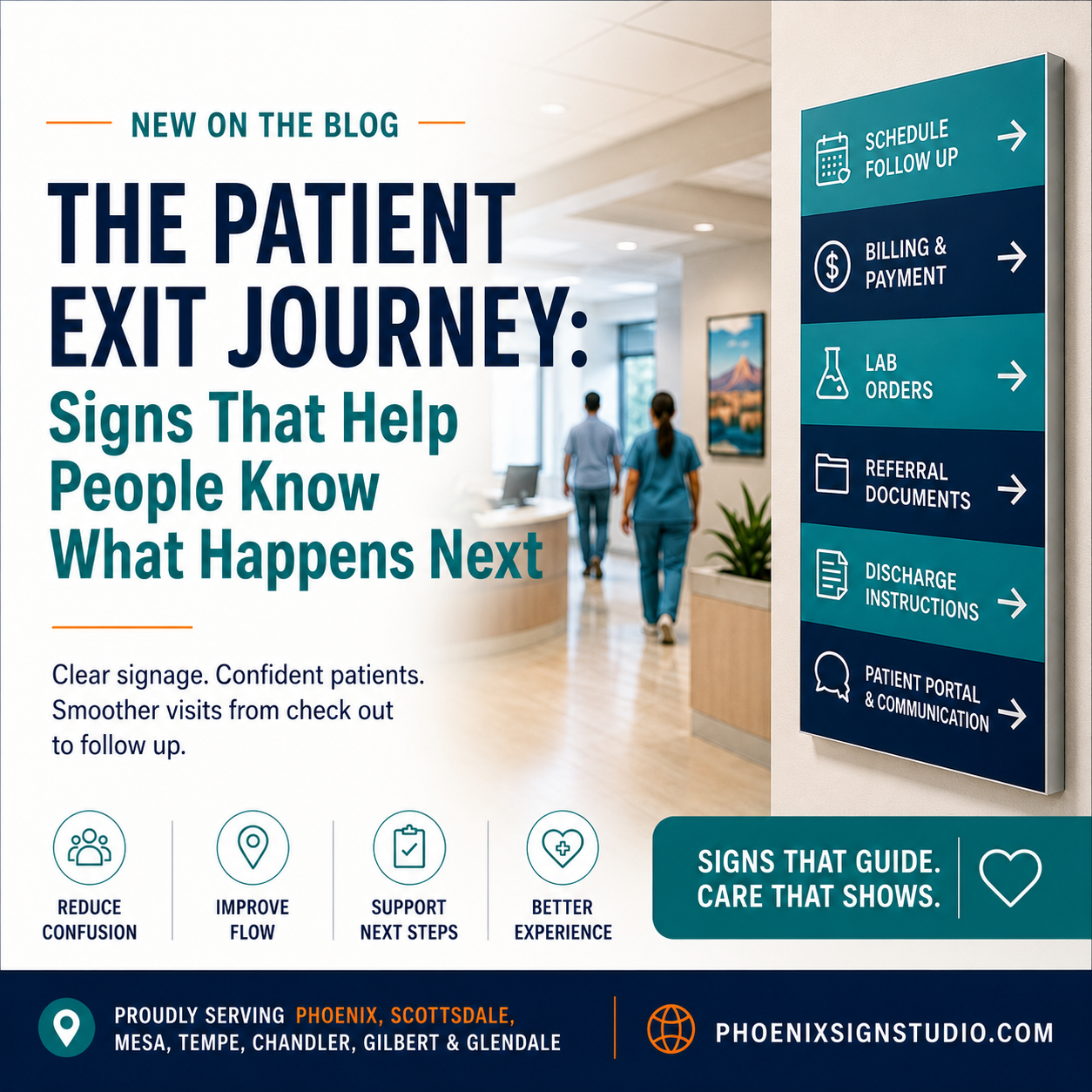 The Patient Exit Journey: Signs That Help People Know What Happens Next