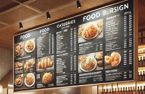 Restaurant and hospitality signage Phoenix