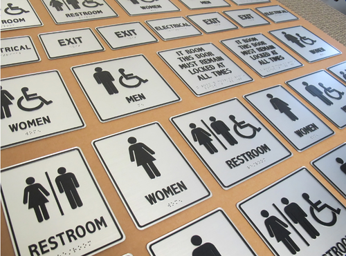 ADA Signs from Phoenix Sign Studio in Scottsdale, Arizona